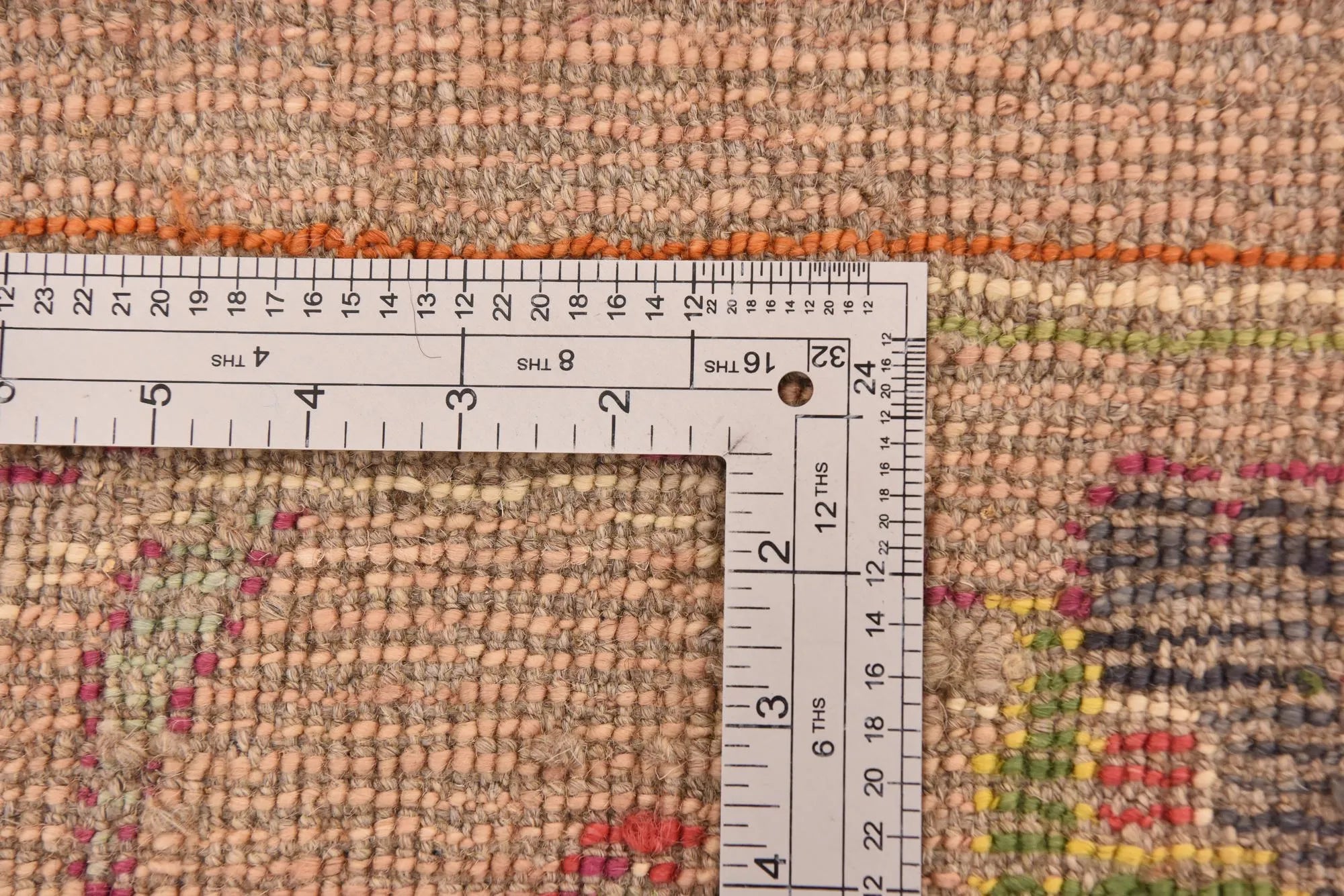 Exquisite Oushak Hand-Knotted Wool Rug