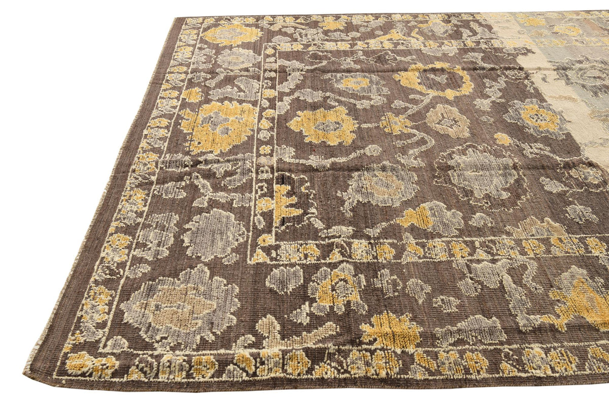 Madeline Oushak Hand-Knotted Wool Rug