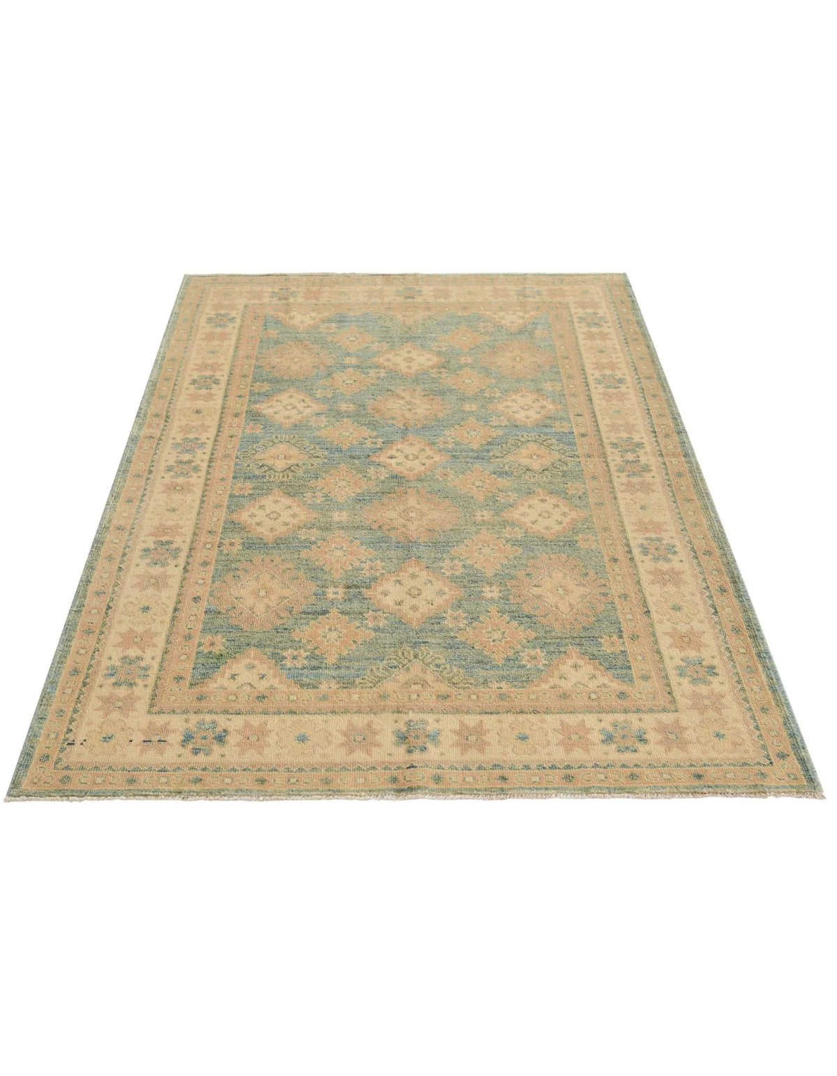 Prestige Oushak Hand-Knotted Wool Rug