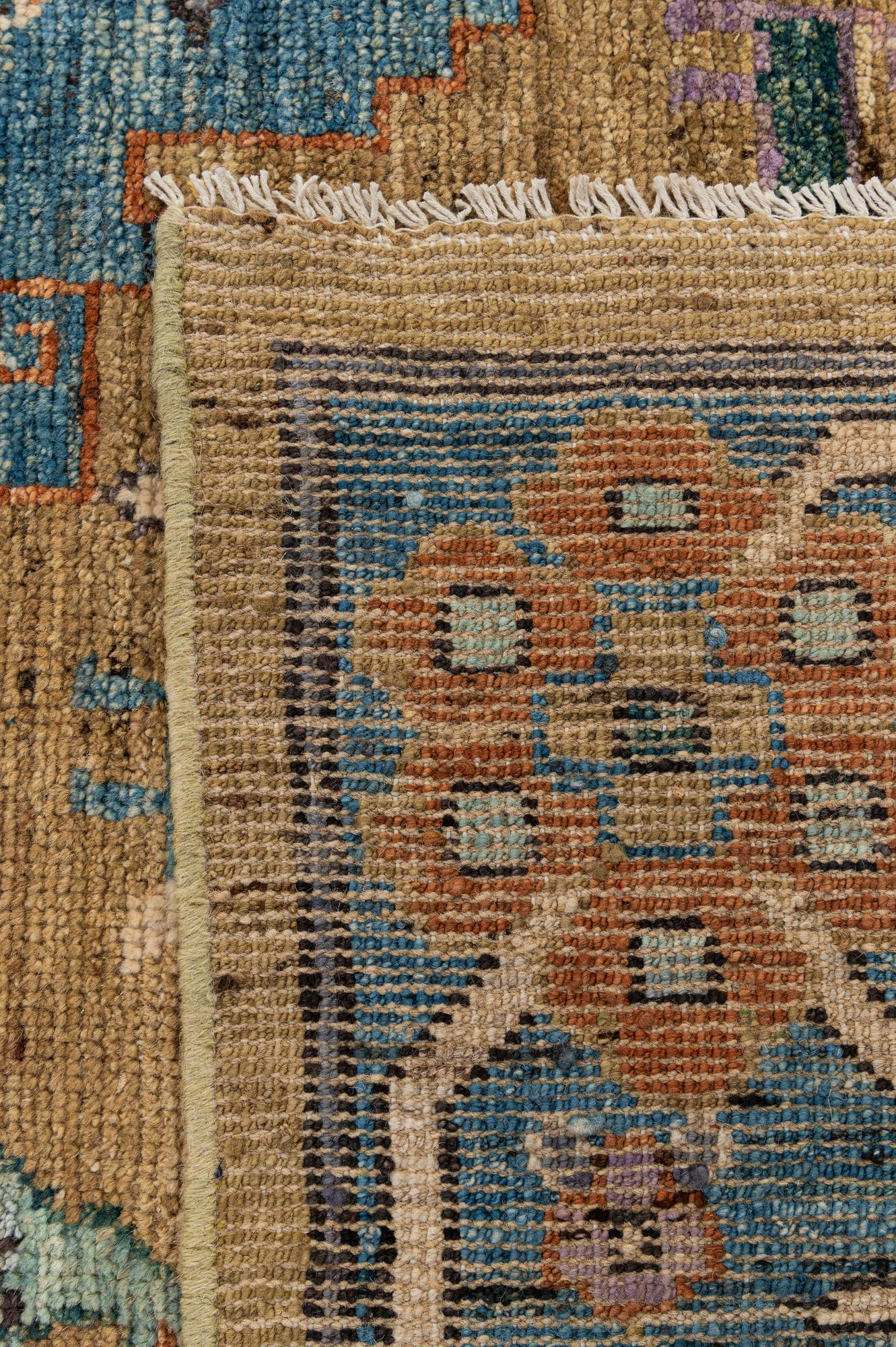 Elysian Oushak Hand-Knotted Wool Rug