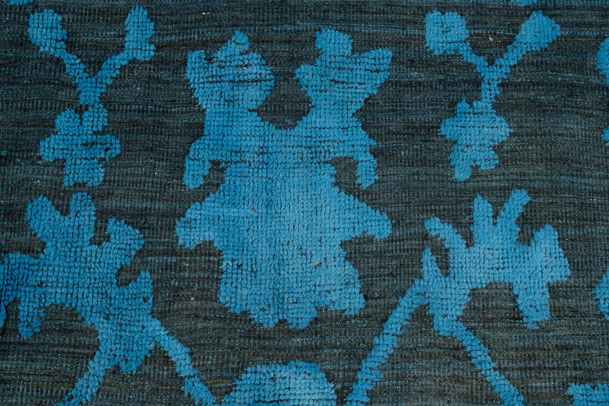 Florence Oushak Hand-Knotted Wool Rug