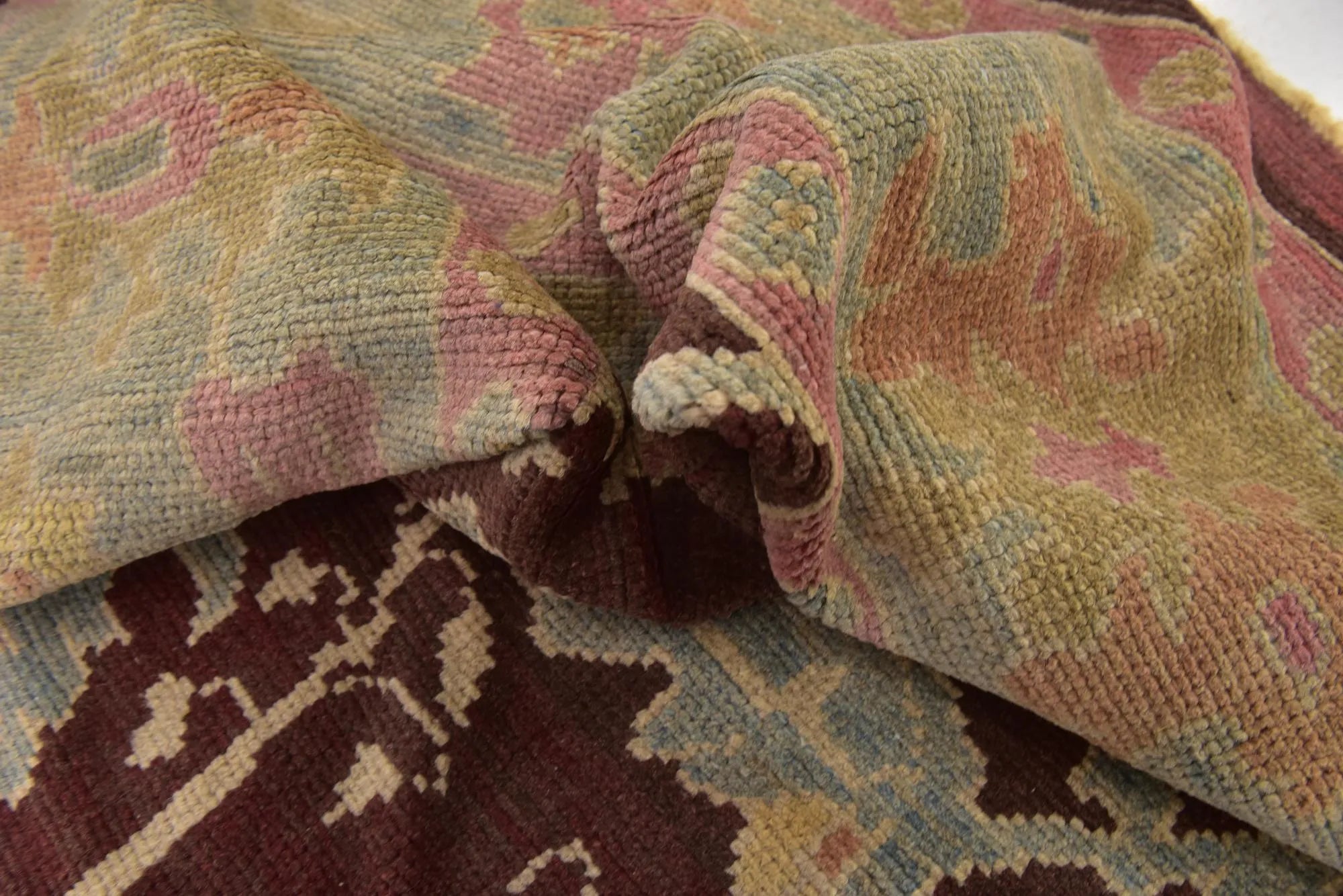 Juliette Oushak Hand-Knotted Wool Rug