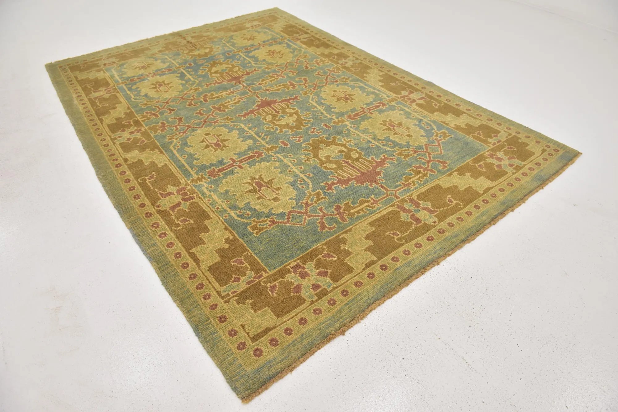 Legacy Grace Oushak Hand-Knotted Wool Rug
