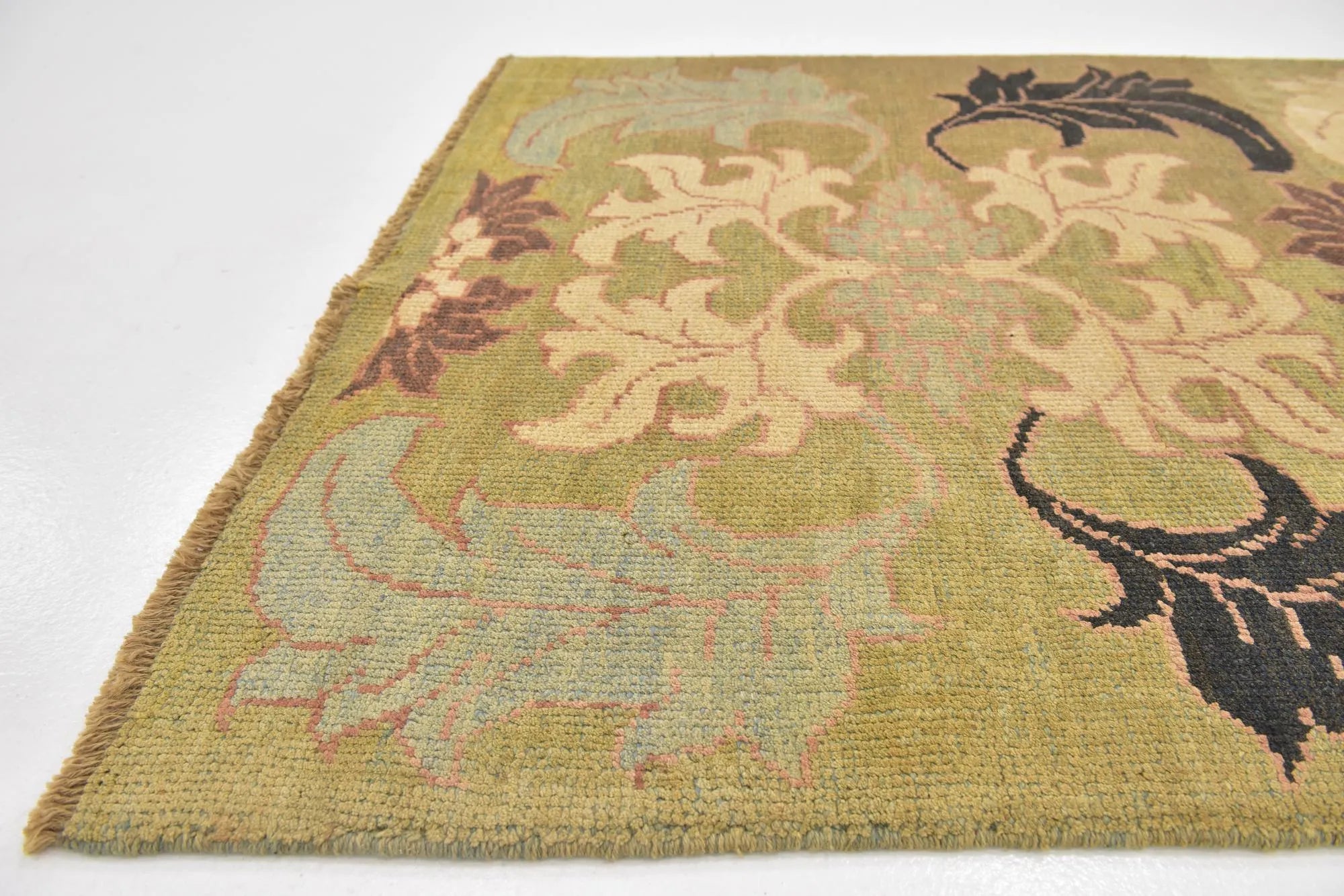 Sophia Oushak Hand-Knotted Wool Rug