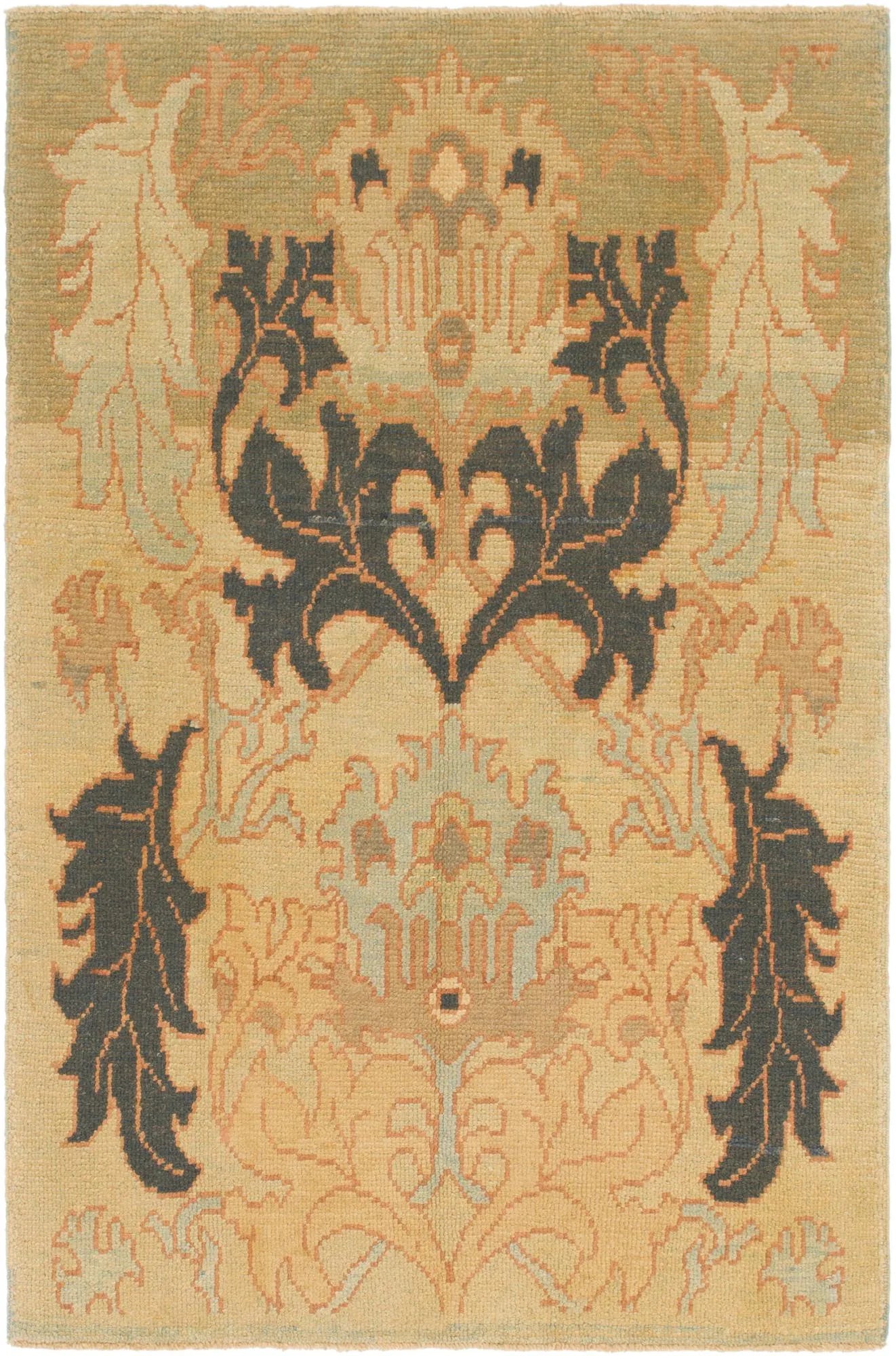 Rosalie Oushak Hand-Knotted Wool Rug