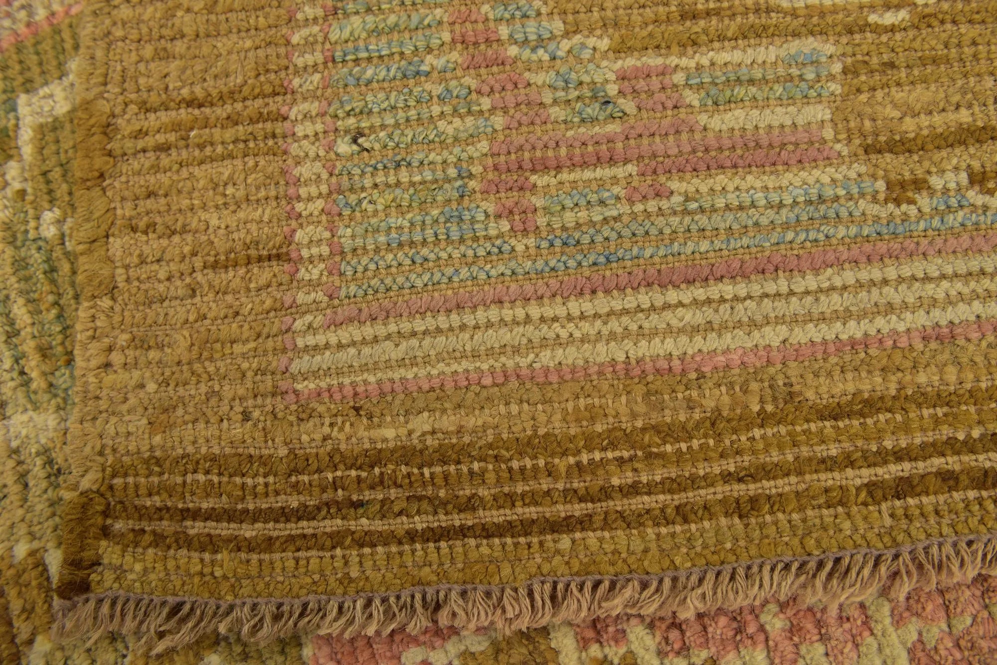 Tulip Oushak Hand-Knotted Wool Rug
