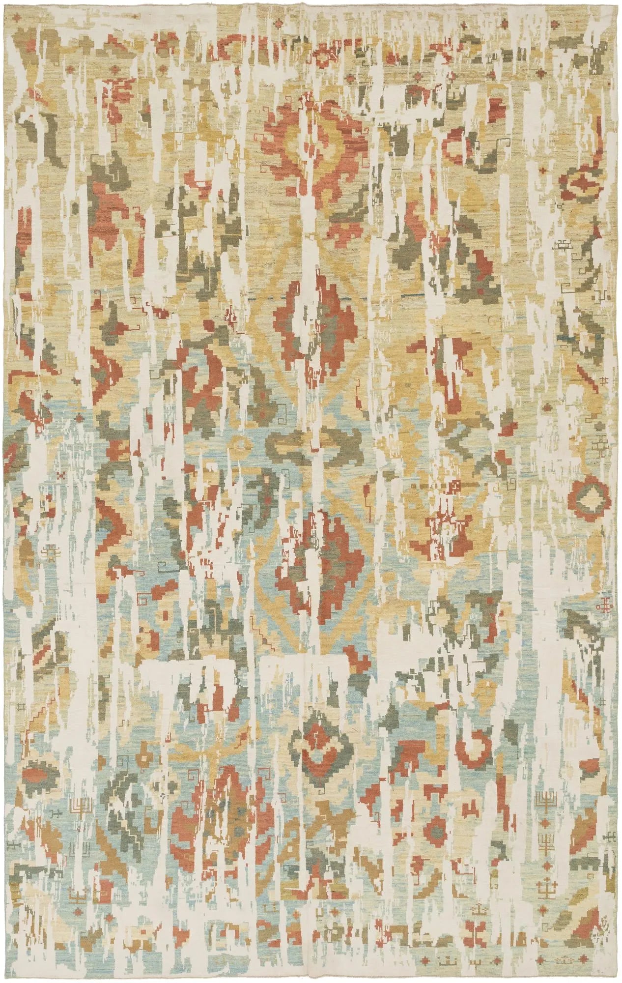 Jasmine Oushak Hand-Knotted Wool Rug