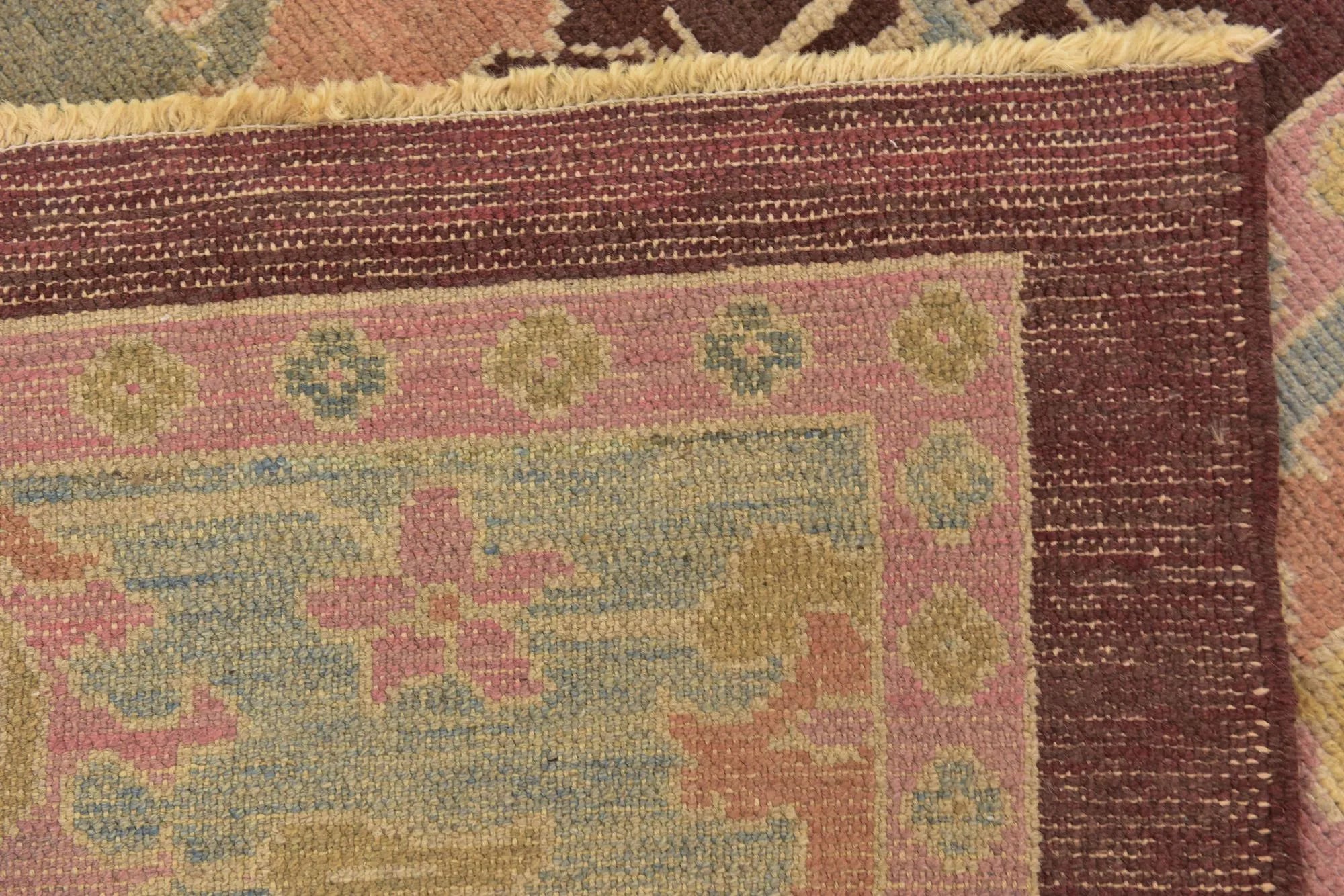 Juliette Oushak Hand-Knotted Wool Rug