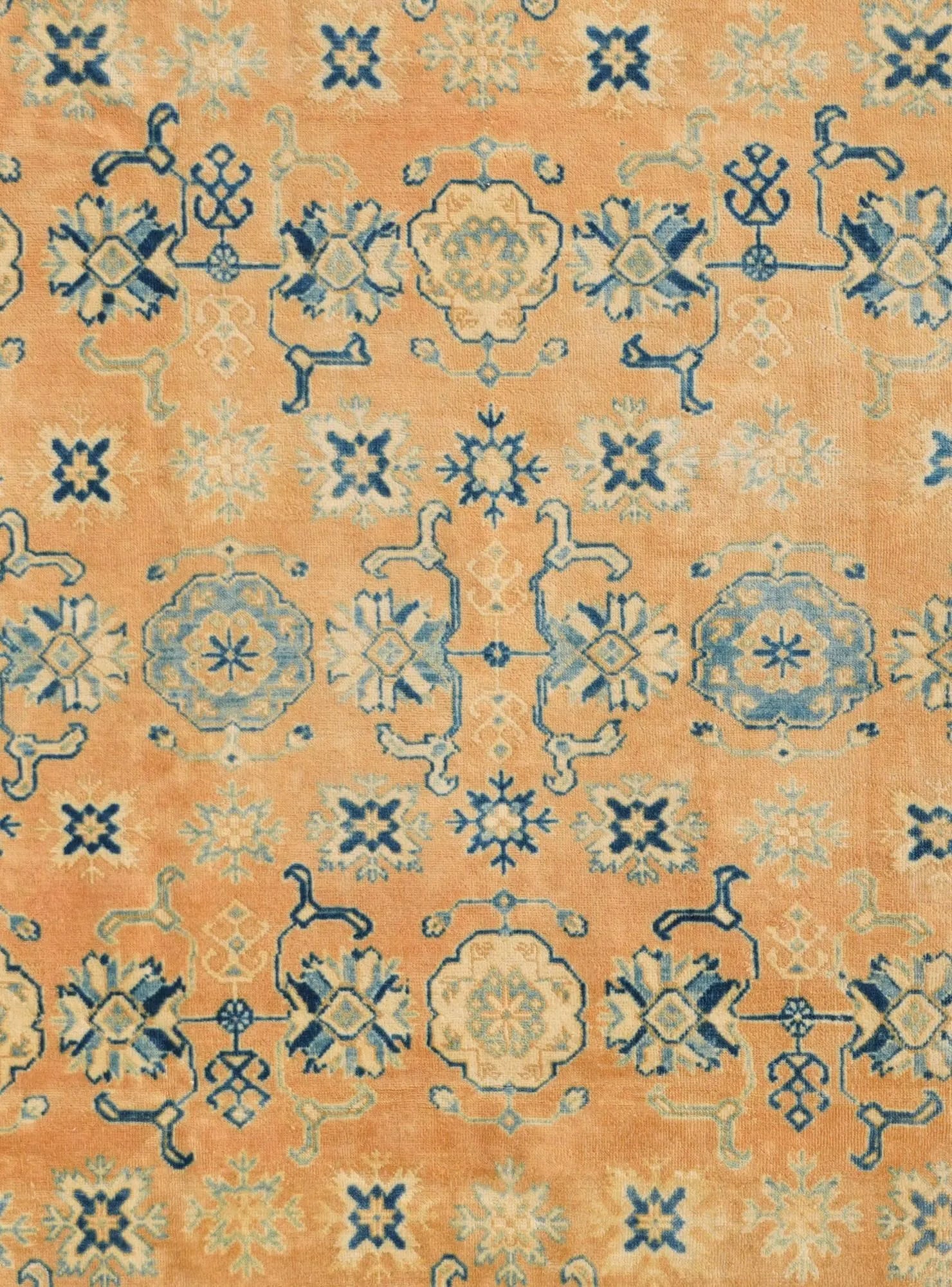 Bloom Oushak Hand-Knotted Wool Rug