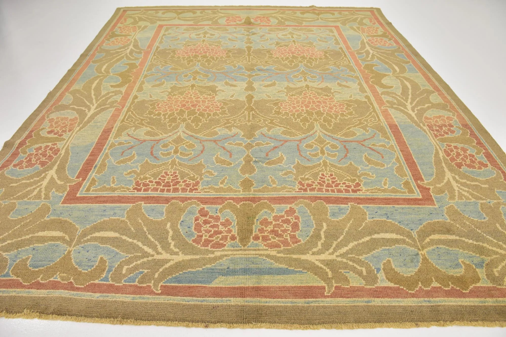 Elan Oushak Hand-Knotted Wool Rug