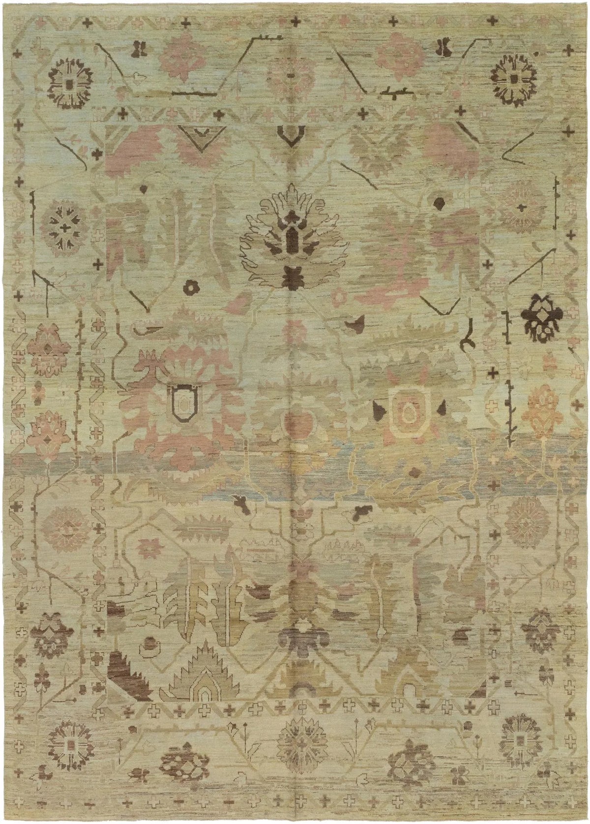 Matilda Oushak Hand-Knotted Wool Rug