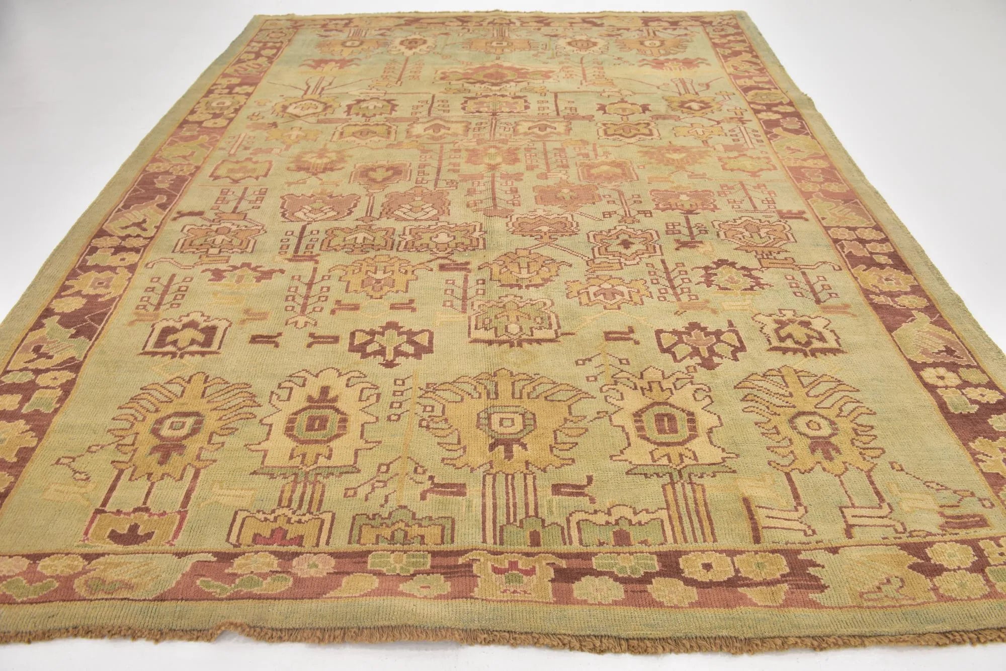 Magnolia Oushak Hand-Knotted Wool Rug