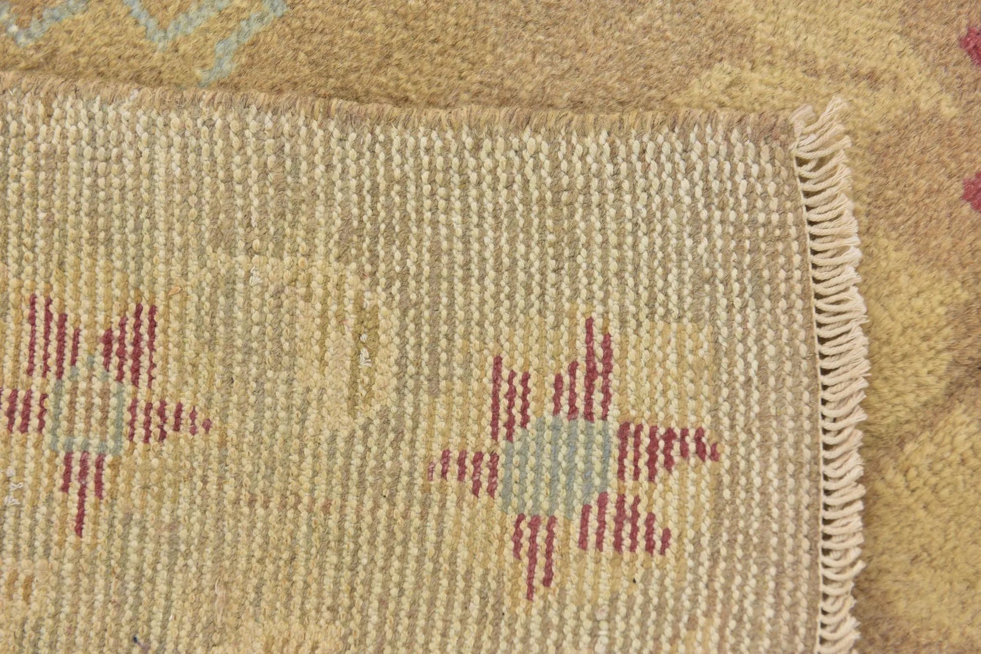 Layla Oushak Hand-Knotted Wool Rug