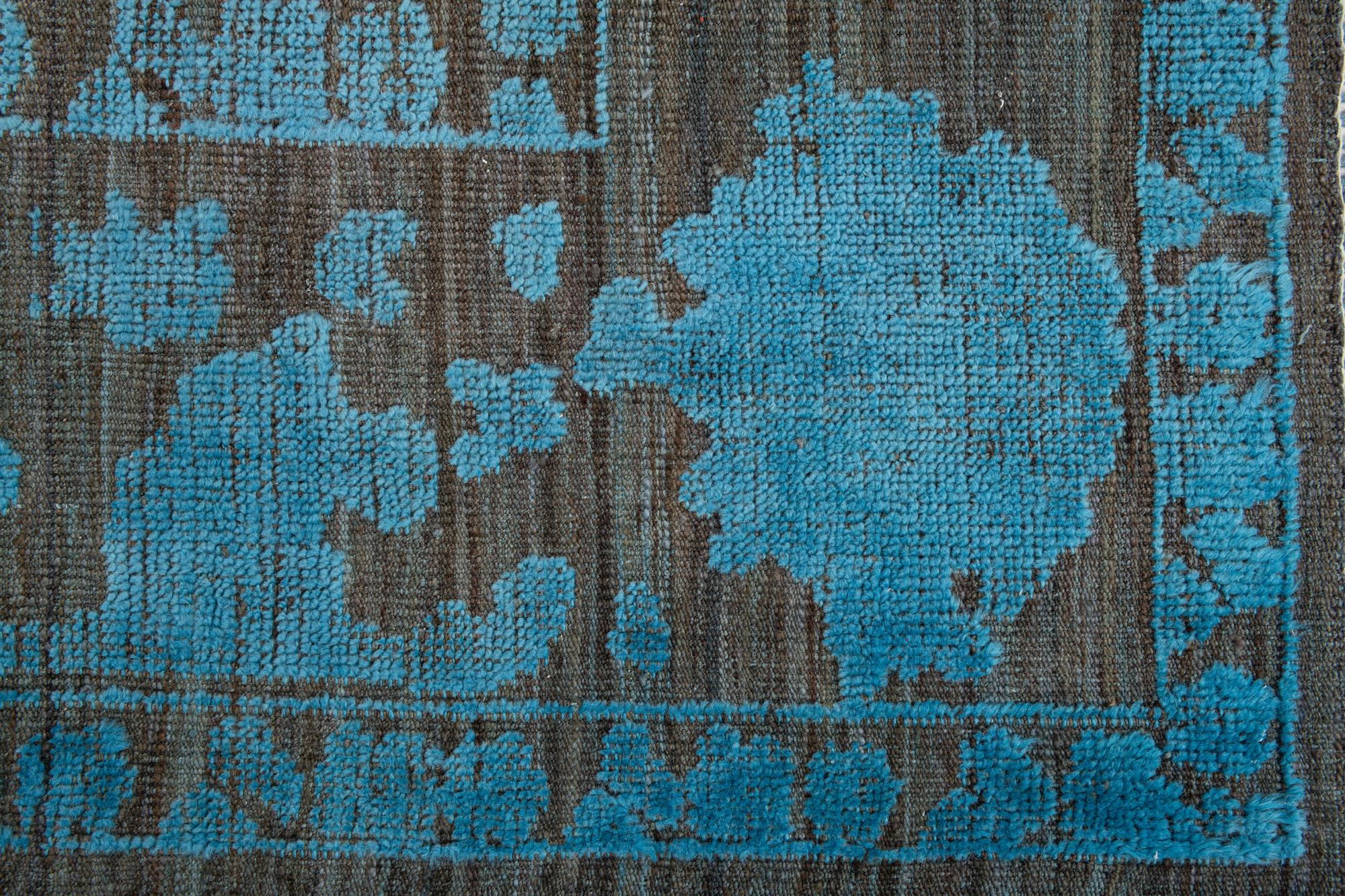 Evelyn Oushak Hand-Knotted Wool Rug