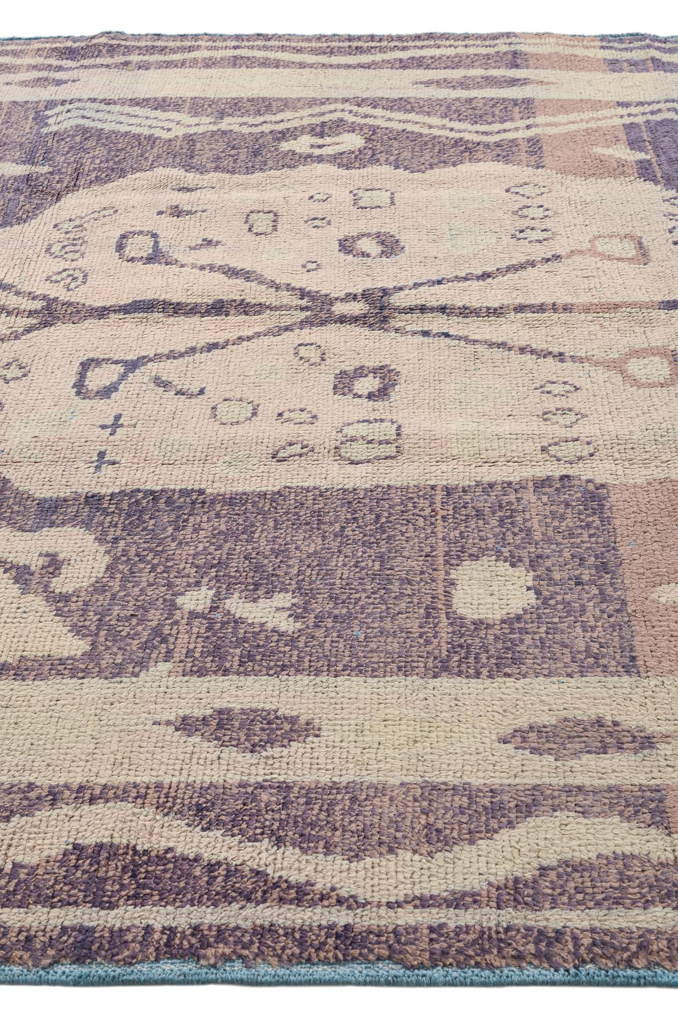 Willow Oushak Hand-Knotted Wool Rug