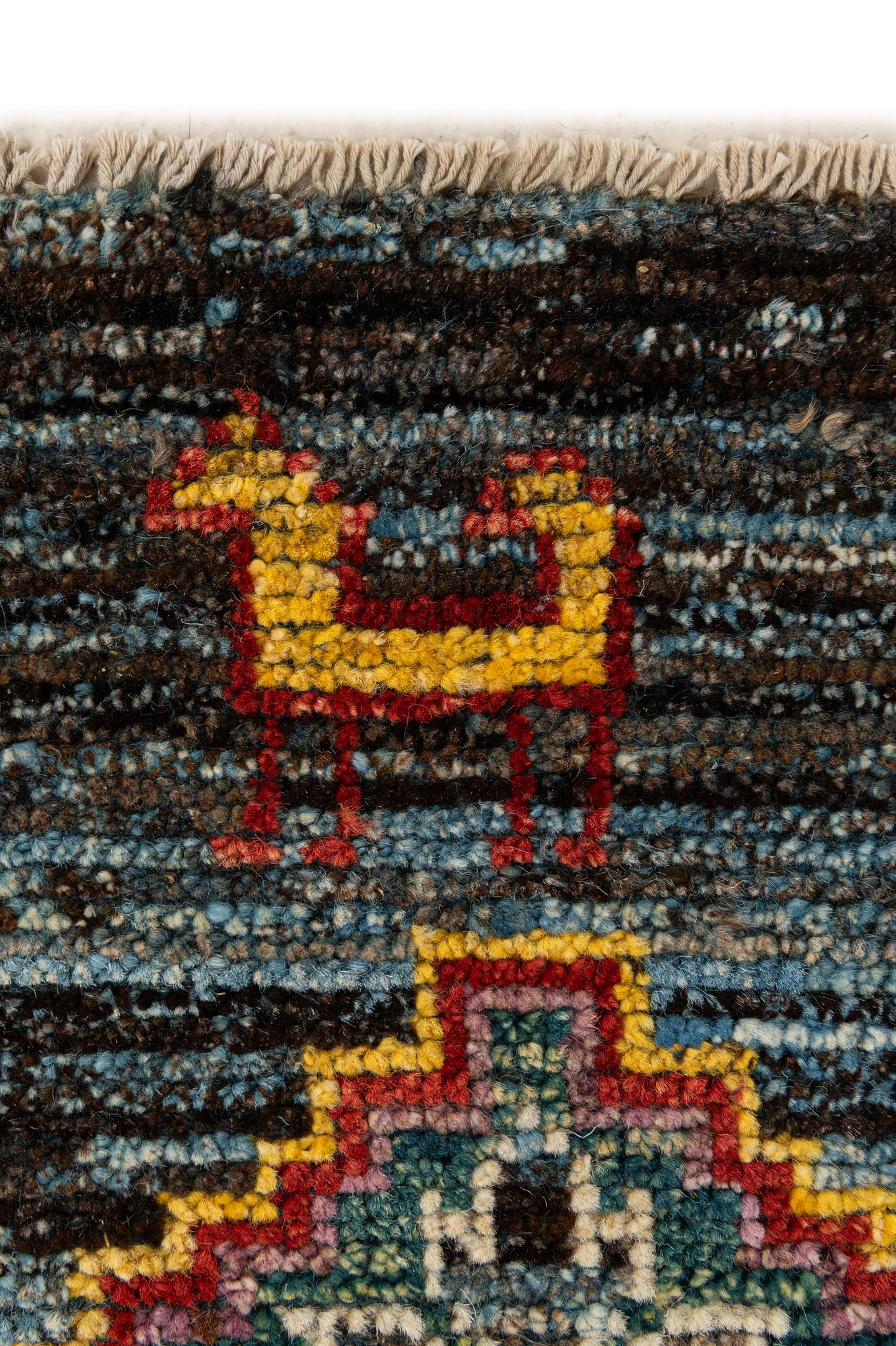 Bella Oushak Hand-Knotted Wool Rug