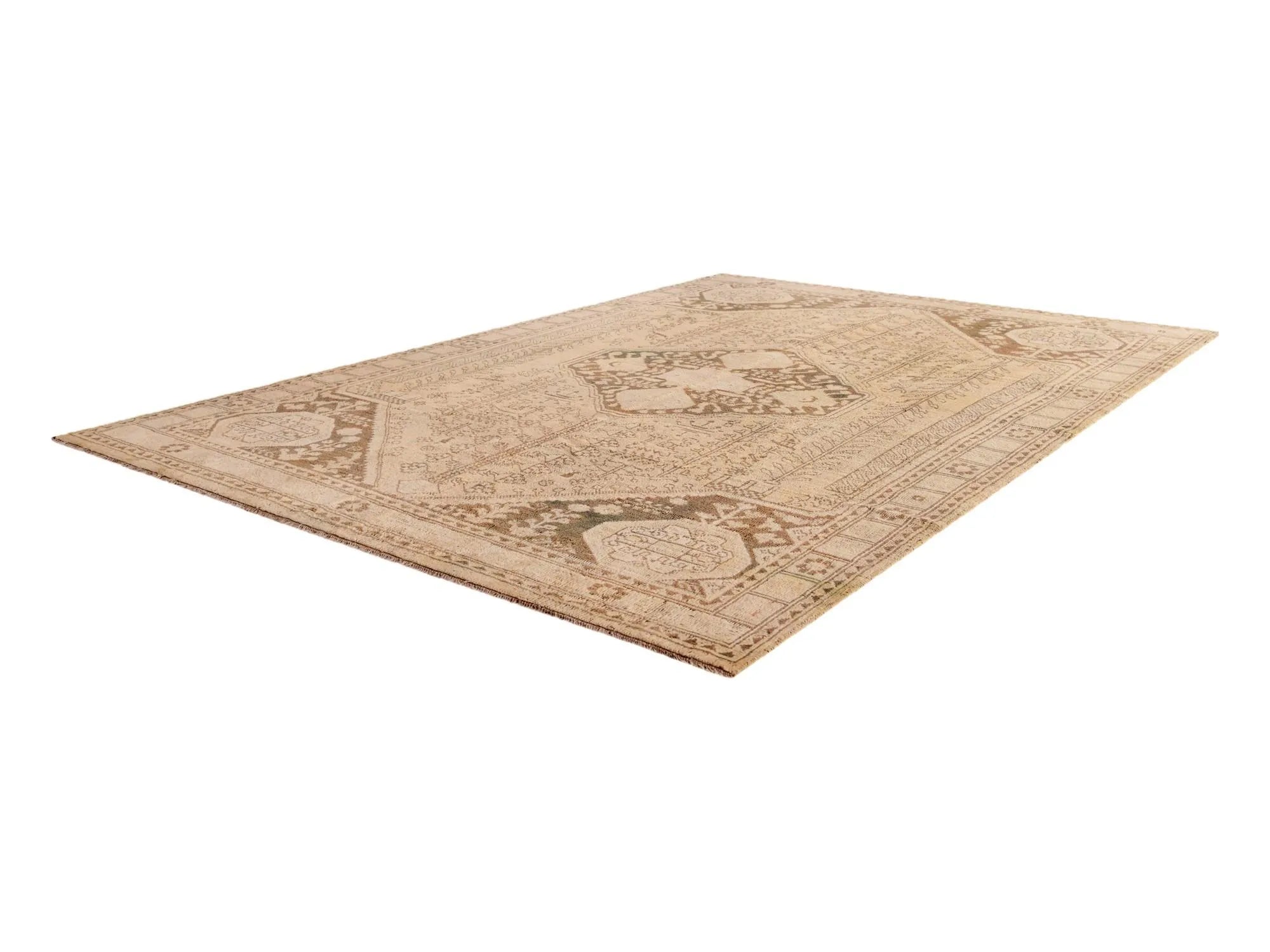 Bluebell Oushak Hand-Knotted Wool Rug