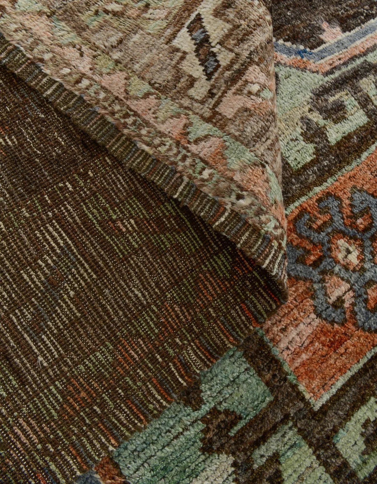 Iris Oushak Hand-Knotted Wool Rug