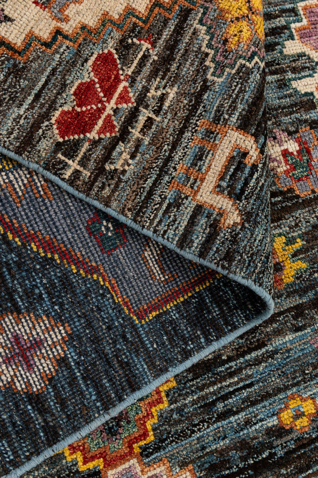 Bella Oushak Hand-Knotted Wool Rug