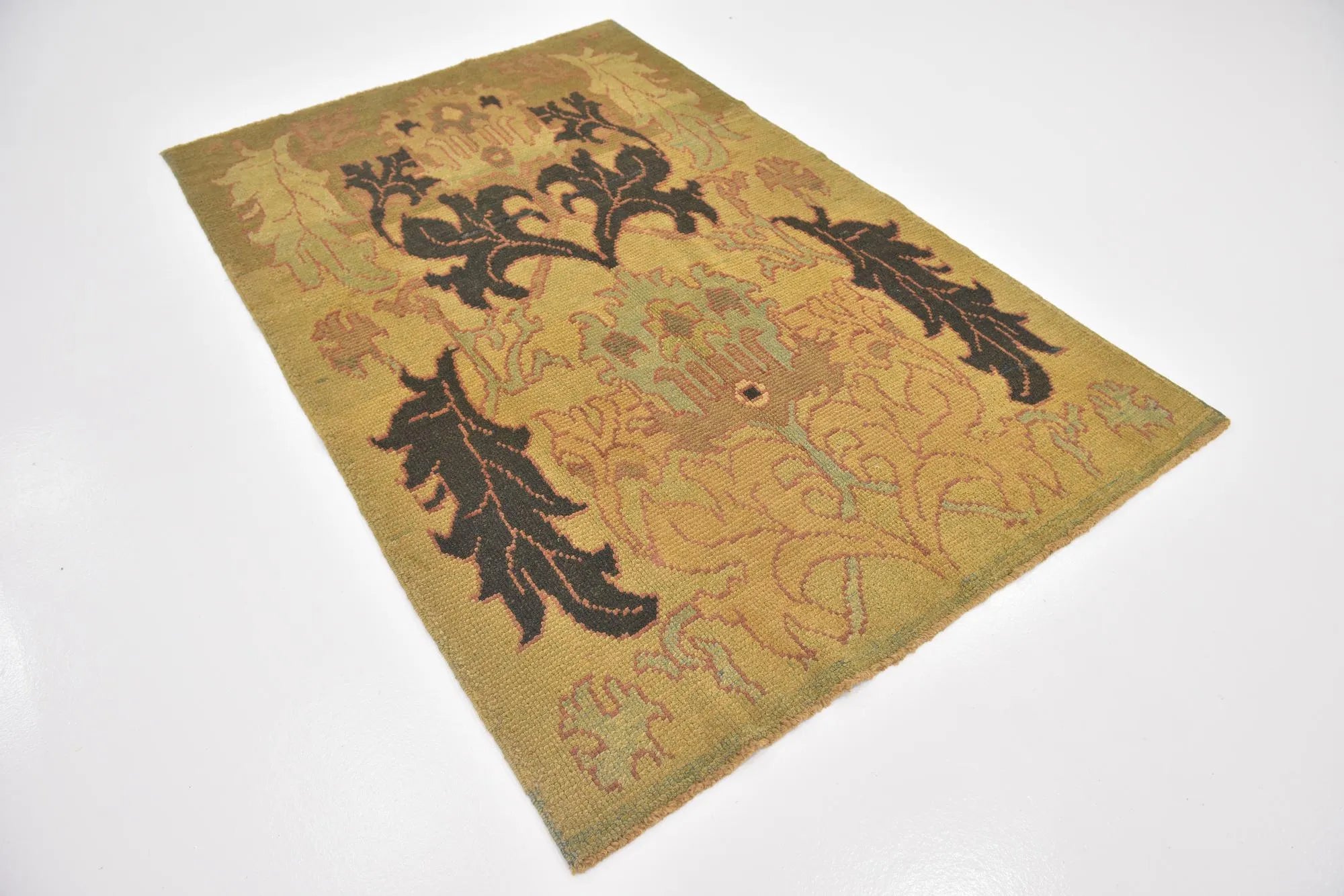 Rosalie Oushak Hand-Knotted Wool Rug