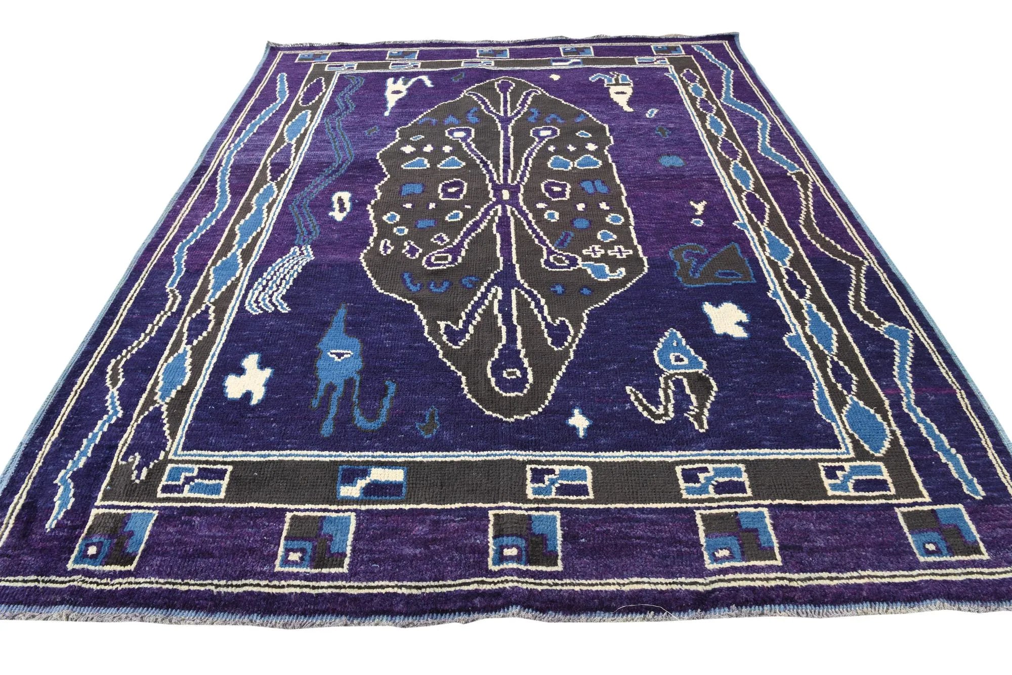 Magnolia Oushak Hand-Knotted Wool Rug