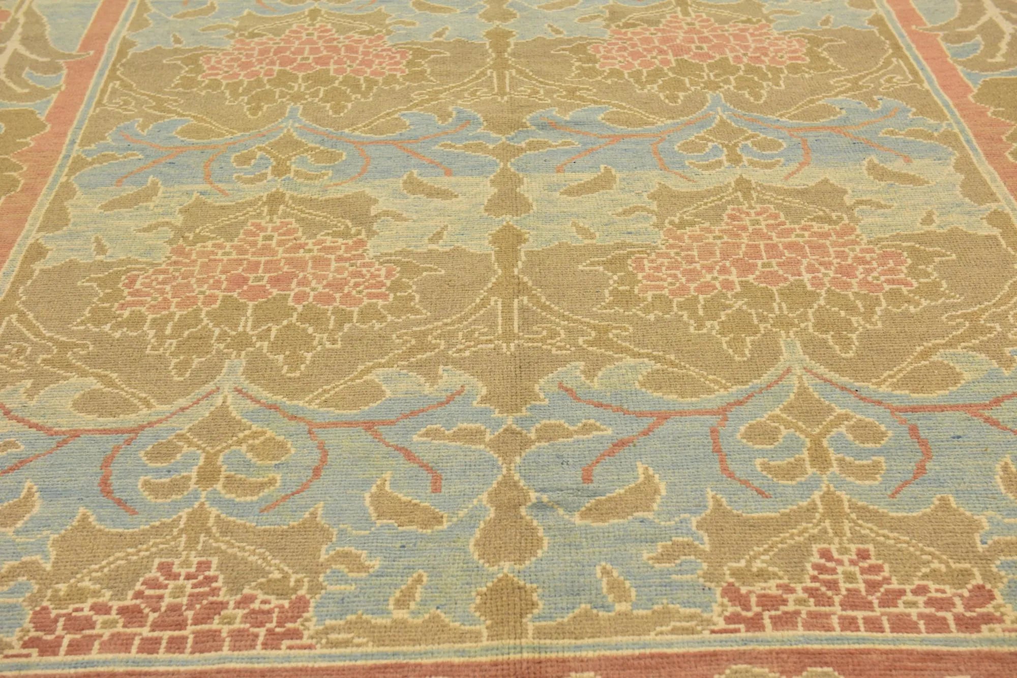 Elan Oushak Hand-Knotted Wool Rug