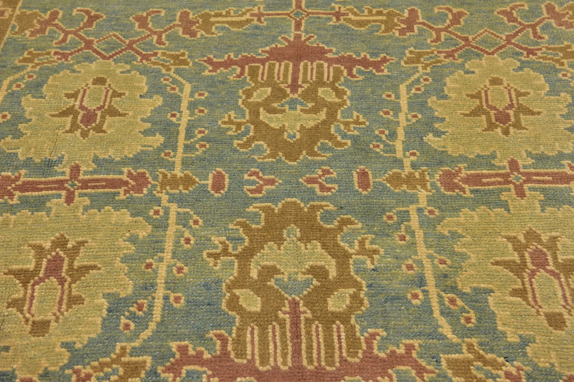 Legacy Grace Oushak Hand-Knotted Wool Rug
