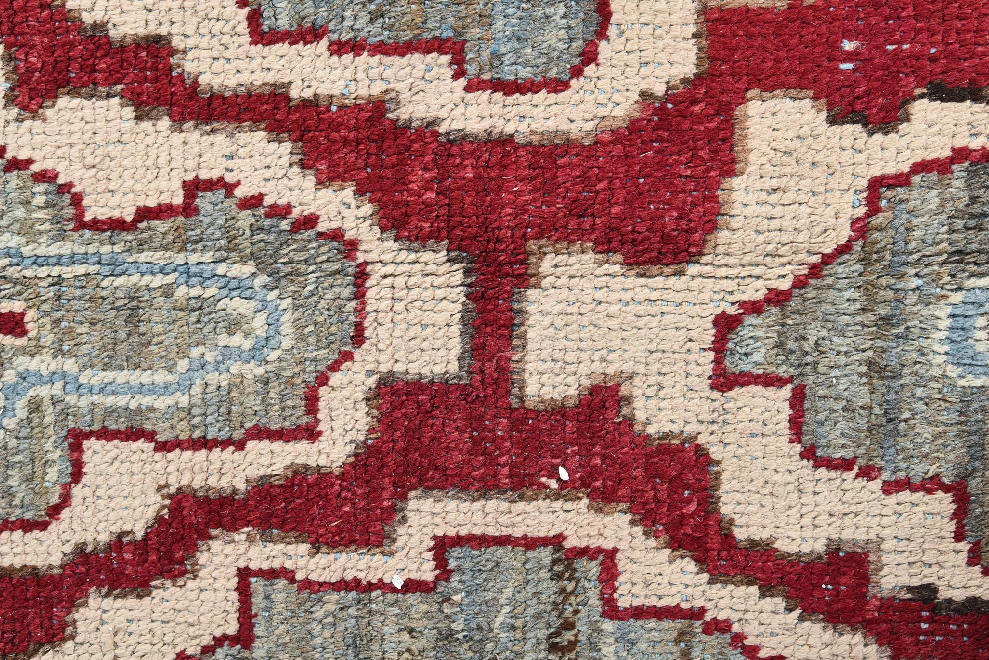 Naomi Oushak Hand-Knotted Wool Rug