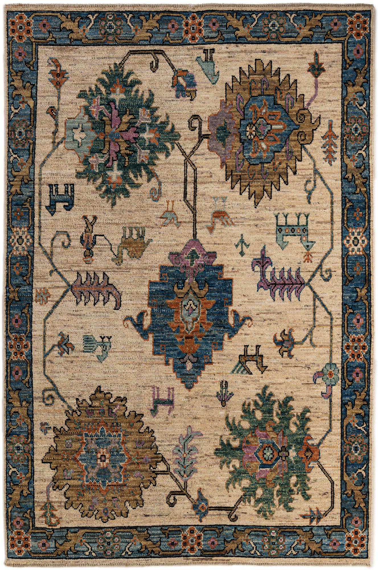 Margaux Oushak Hand-Knotted Wool Rug