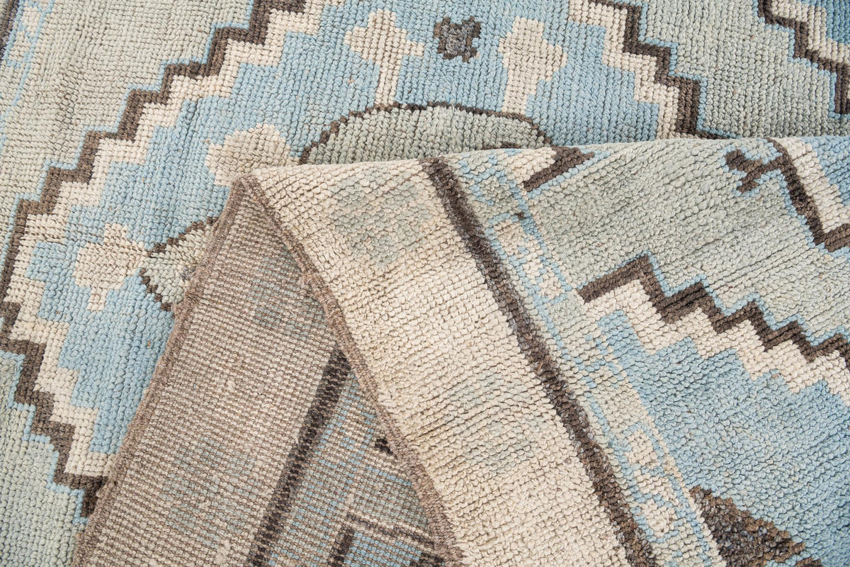 Gabrielle Oushak Hand-Knotted Wool Rug