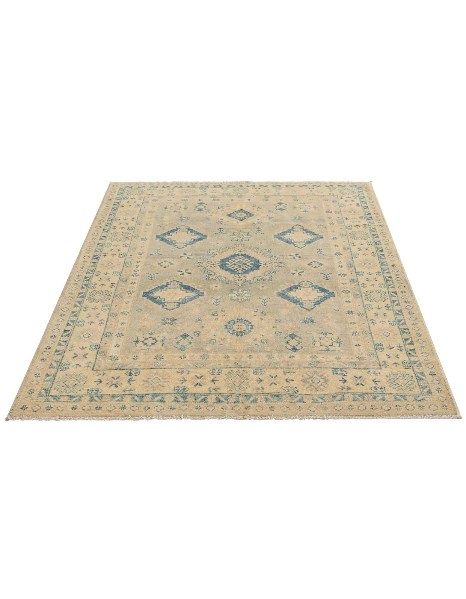 Marigold Oushak Hand-Knotted Wool Rug