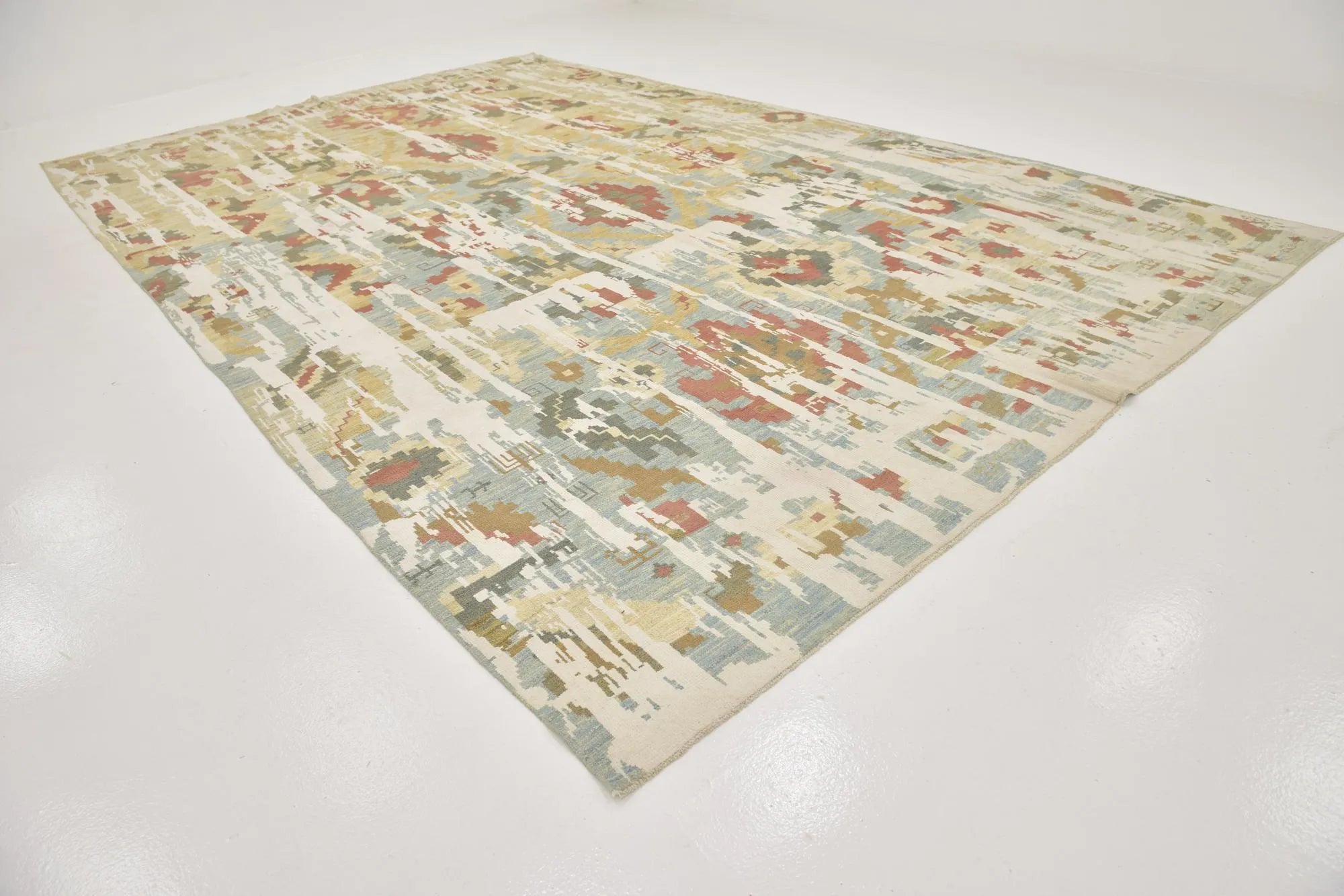 Jasmine Oushak Hand-Knotted Wool Rug