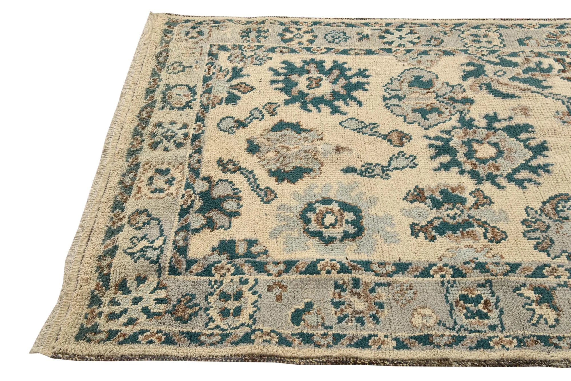 Liliana Oushak Hand-Knotted Wool Rug