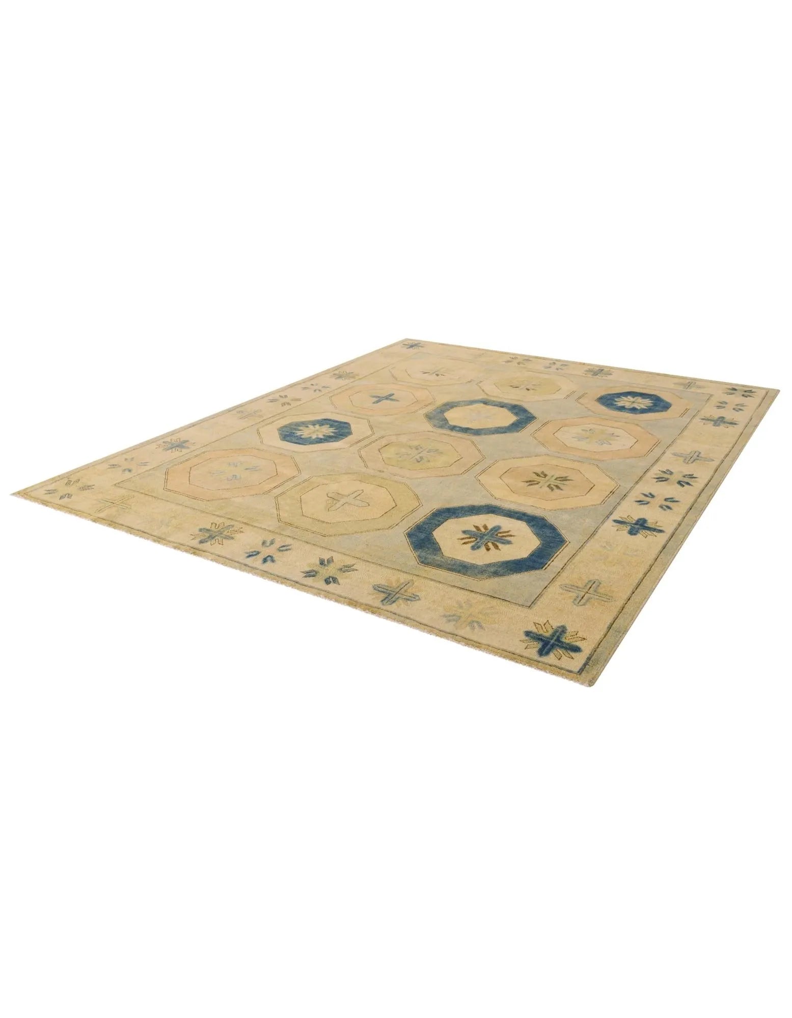 Ophelia Oushak Hand-Knotted Wool Rug