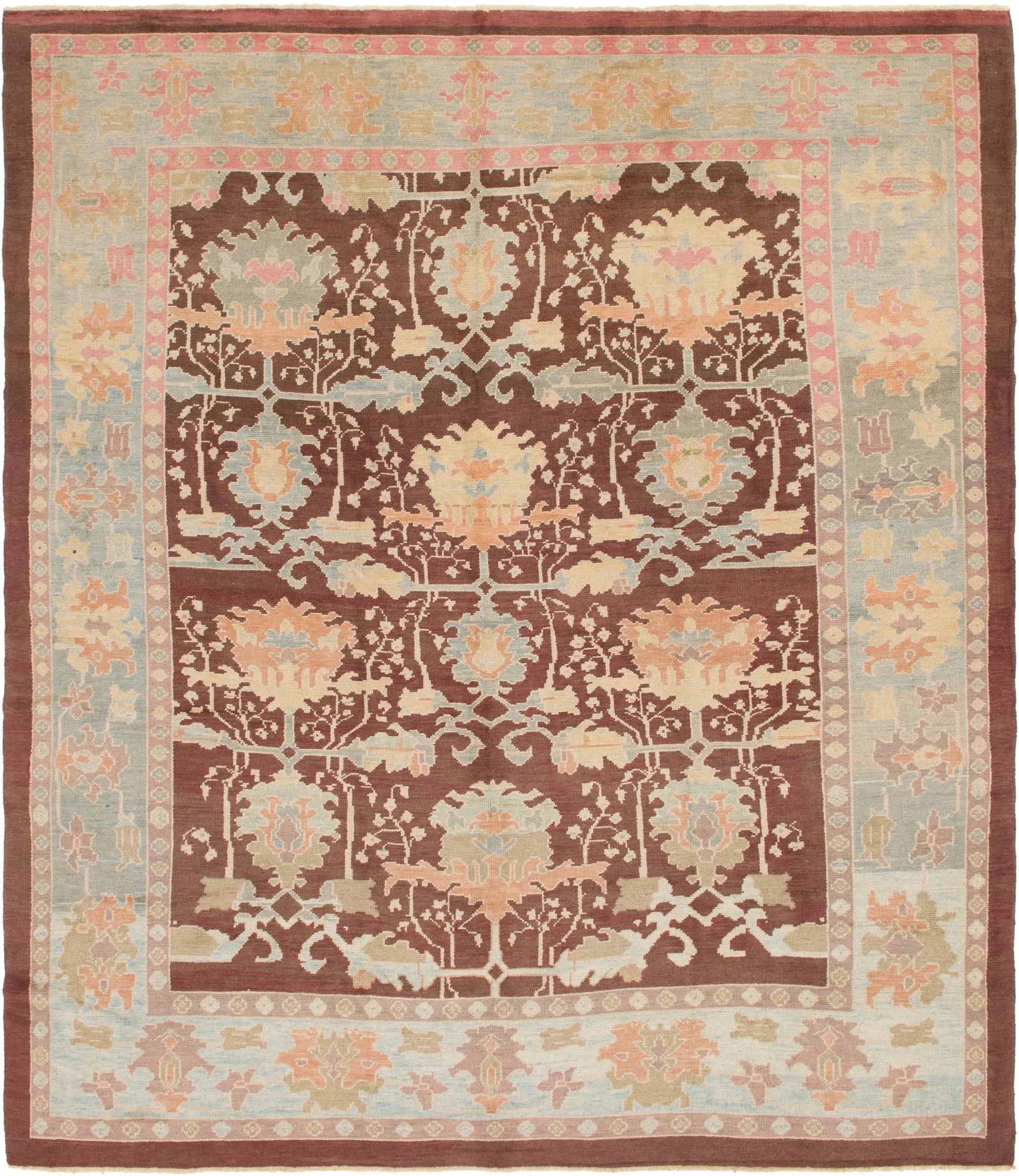 Juliette Oushak Hand-Knotted Wool Rug