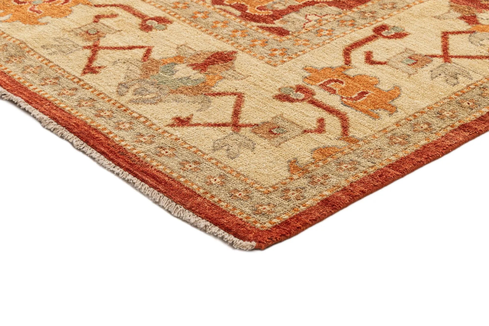 Athena Oushak Hand-Knotted Wool Rug