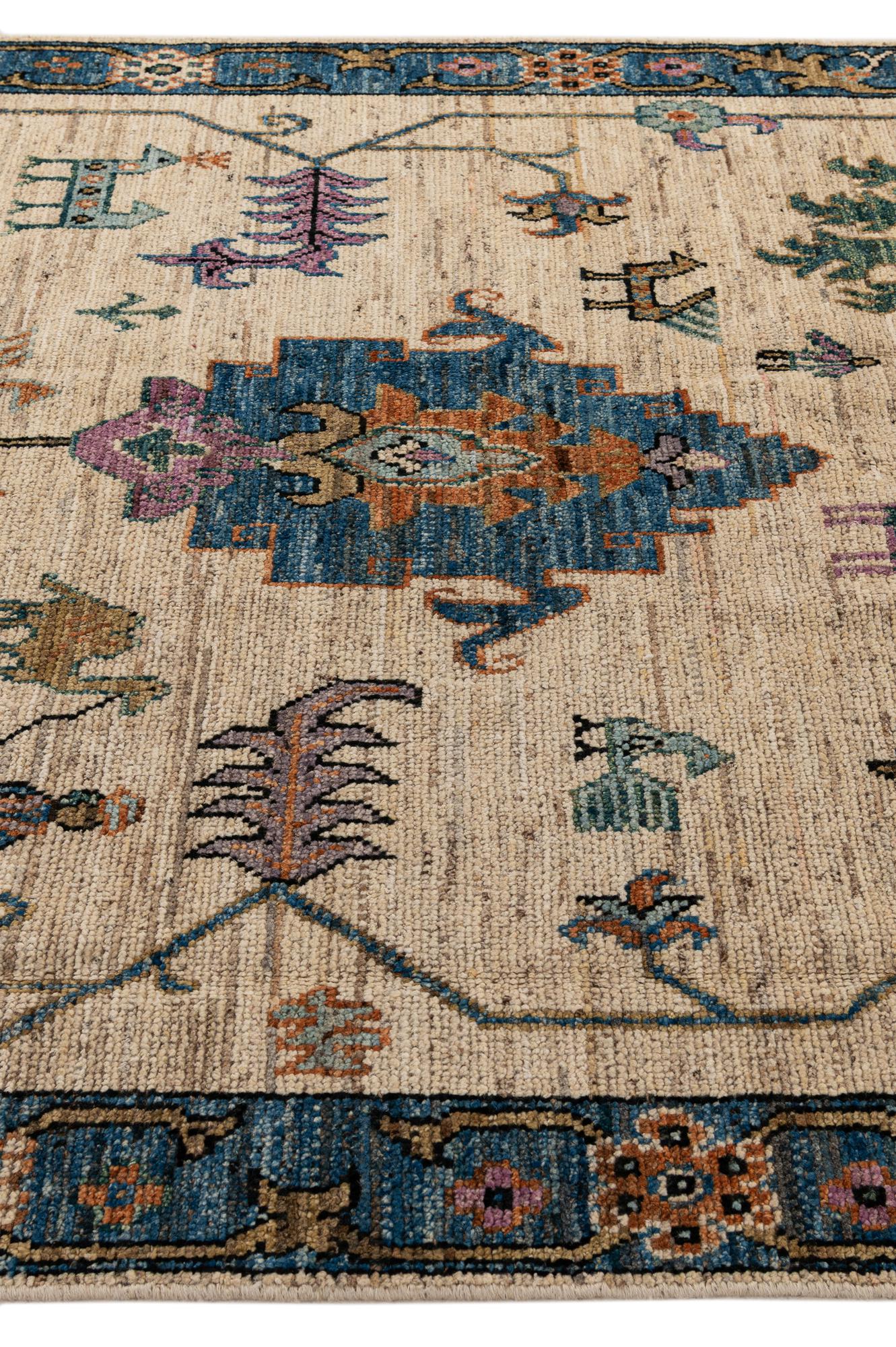 Margaux Oushak Hand-Knotted Wool Rug
