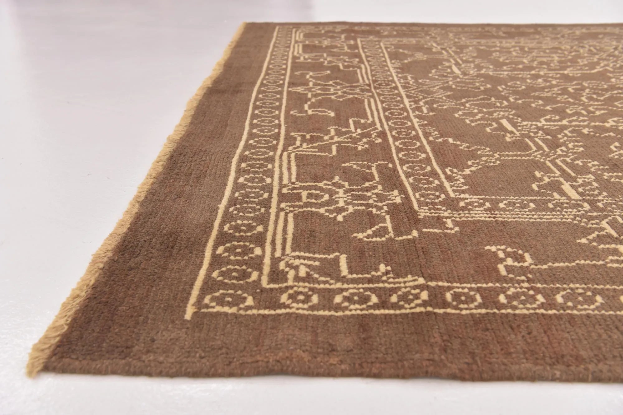 Wildflower Oushak Hand-Knotted Wool Rug