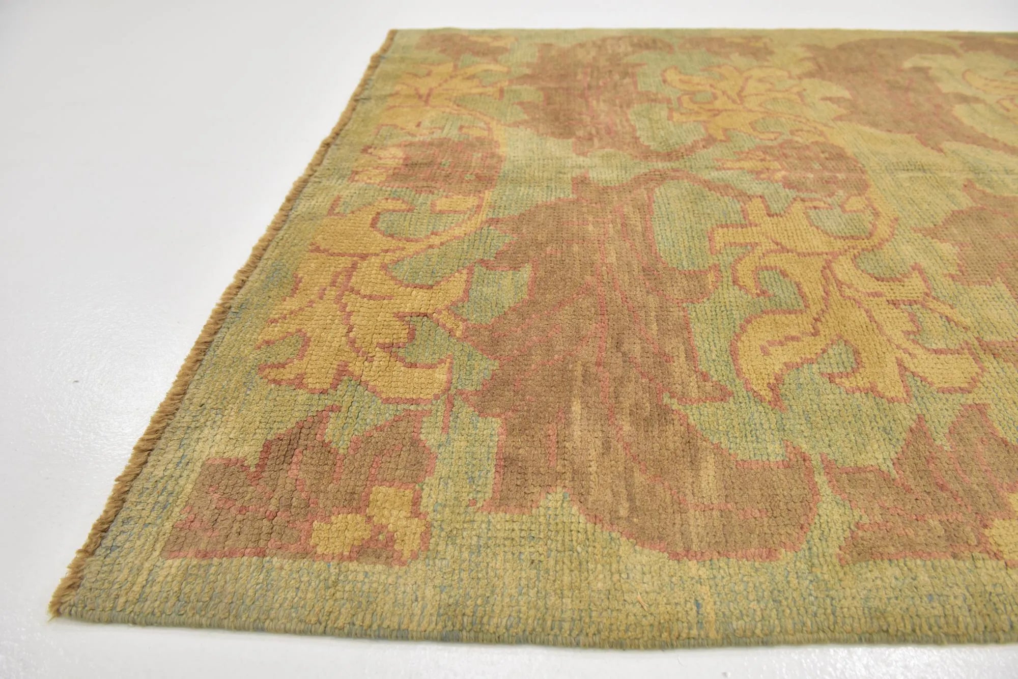 Everlasting Oushak Hand-Knotted Wool Rug