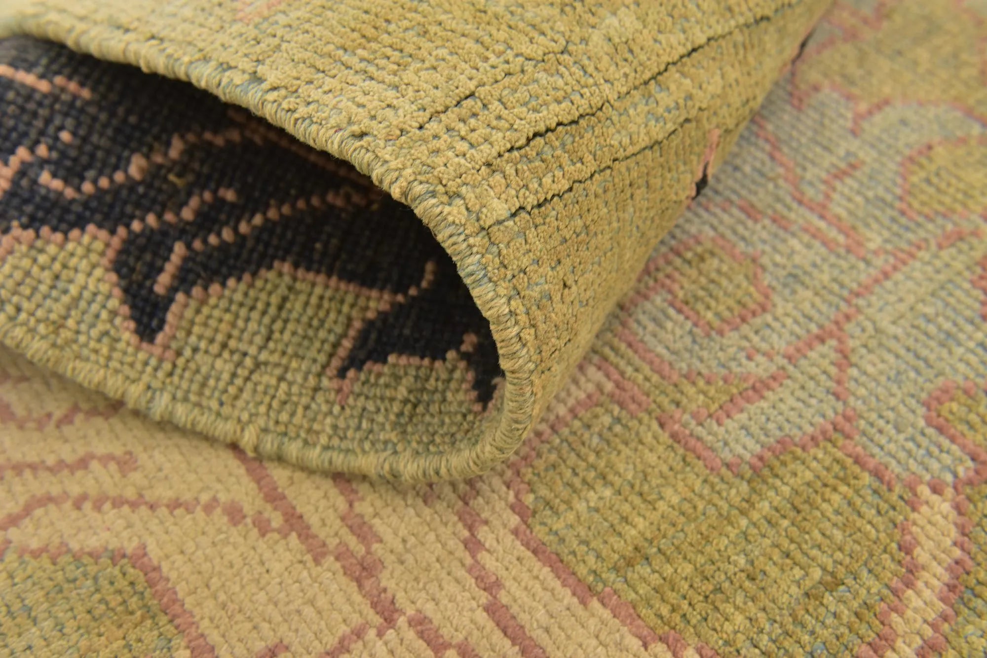 Sophia Oushak Hand-Knotted Wool Rug