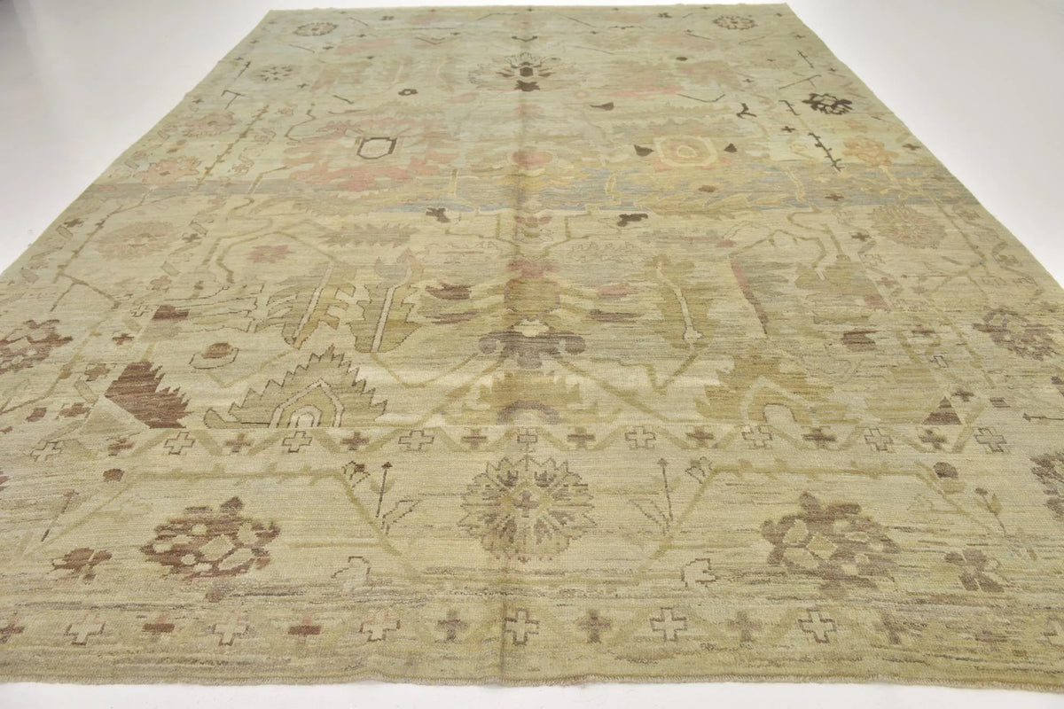 Matilda Oushak Hand-Knotted Wool Rug