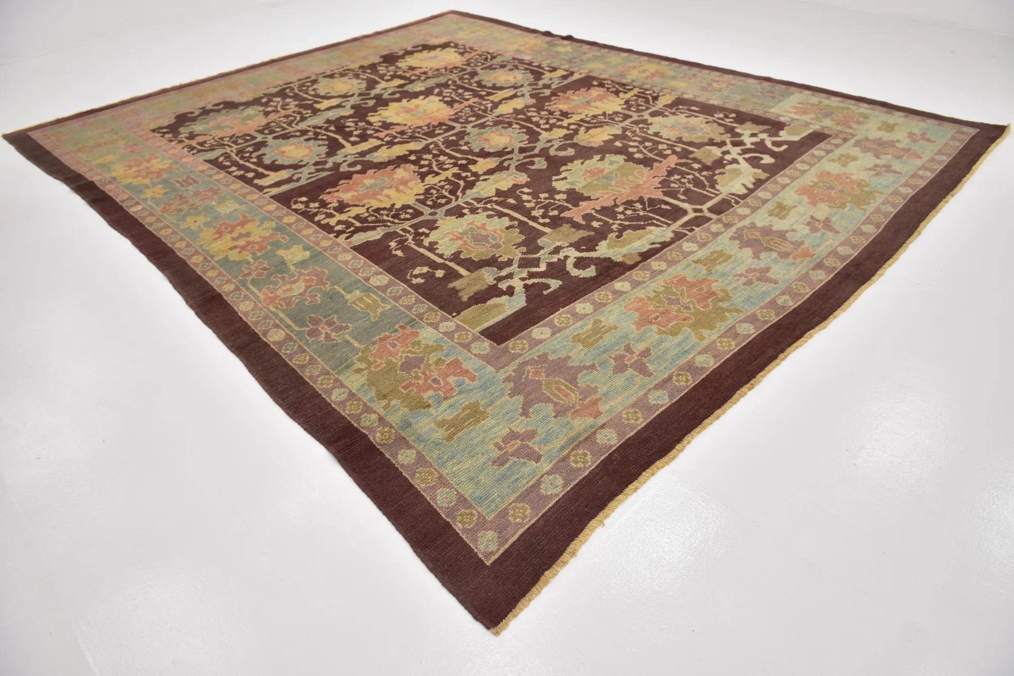 Juliette Oushak Hand-Knotted Wool Rug