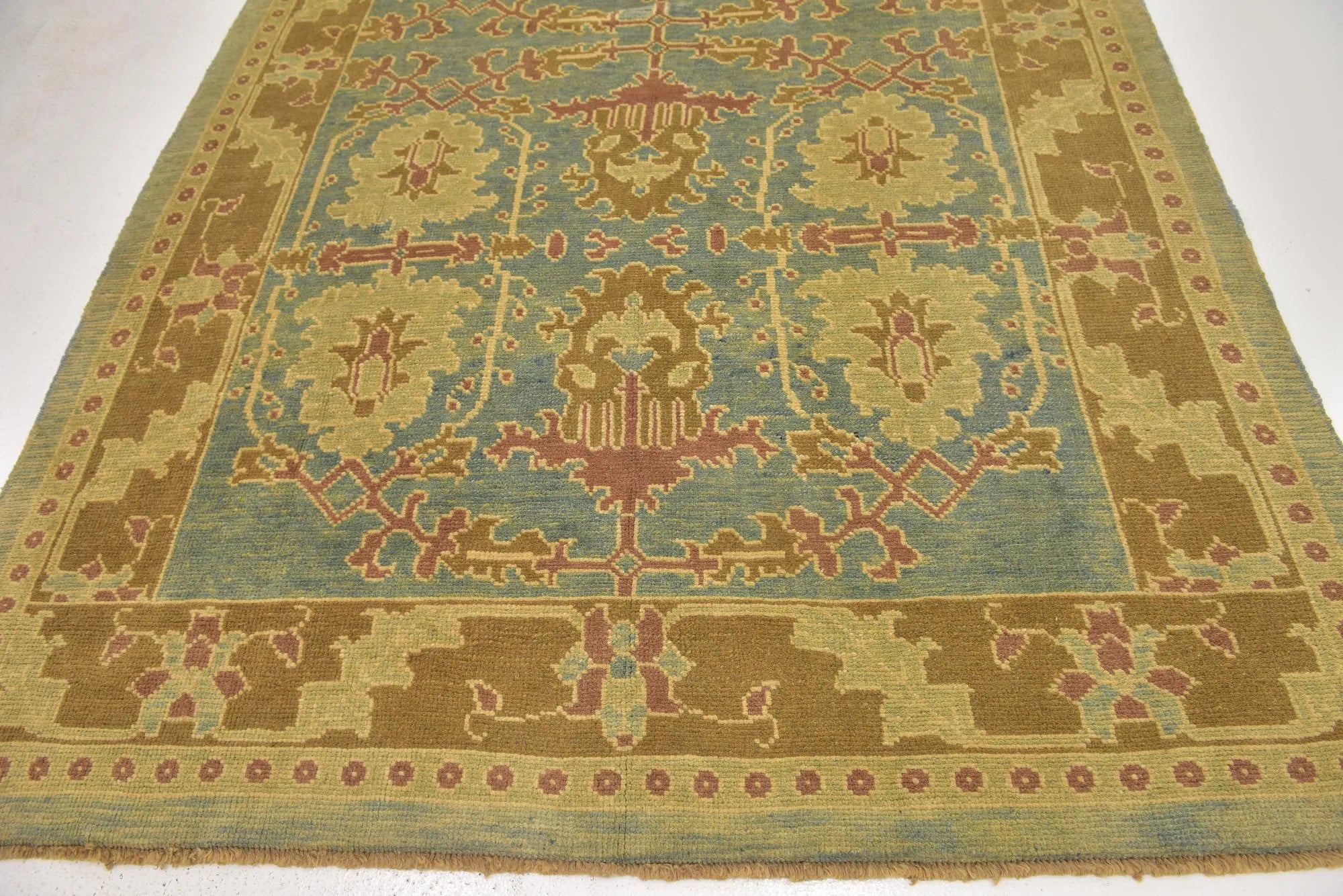 Legacy Grace Oushak Hand-Knotted Wool Rug