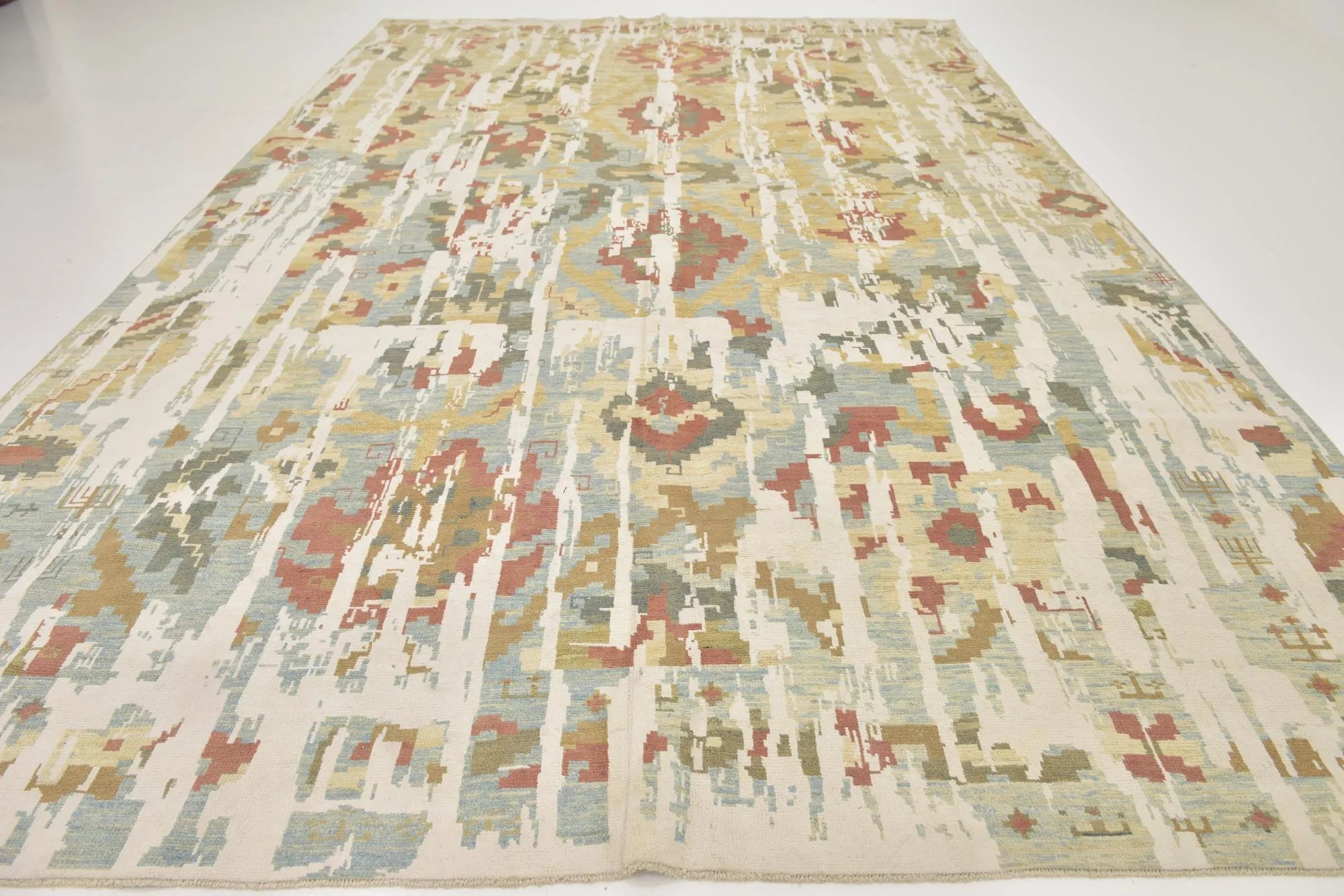 Jasmine Oushak Hand-Knotted Wool Rug
