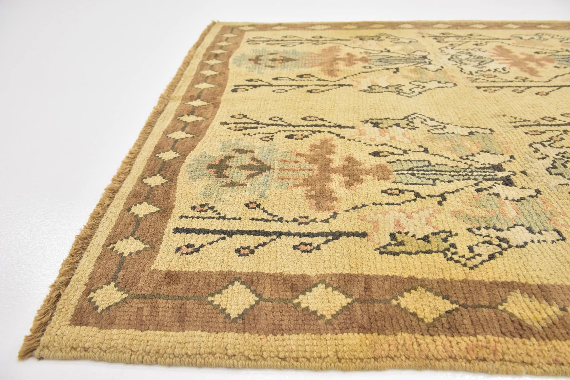 Freya Oushak Hand-Knotted Wool Rug