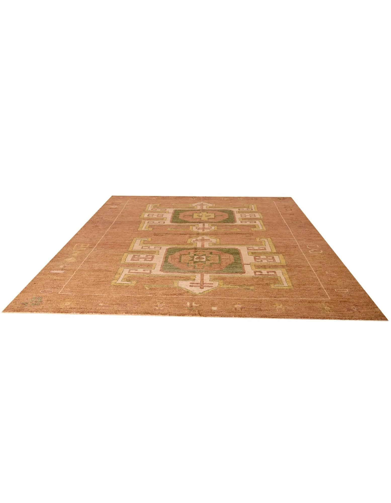 Royale Oushak Hand-Knotted Wool Rug