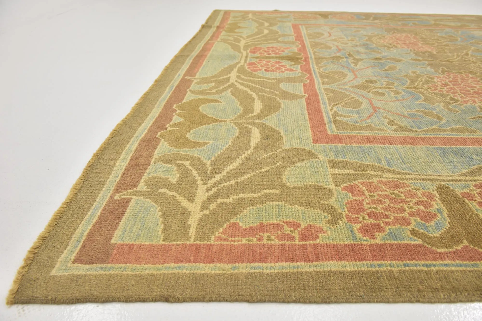 Elan Oushak Hand-Knotted Wool Rug