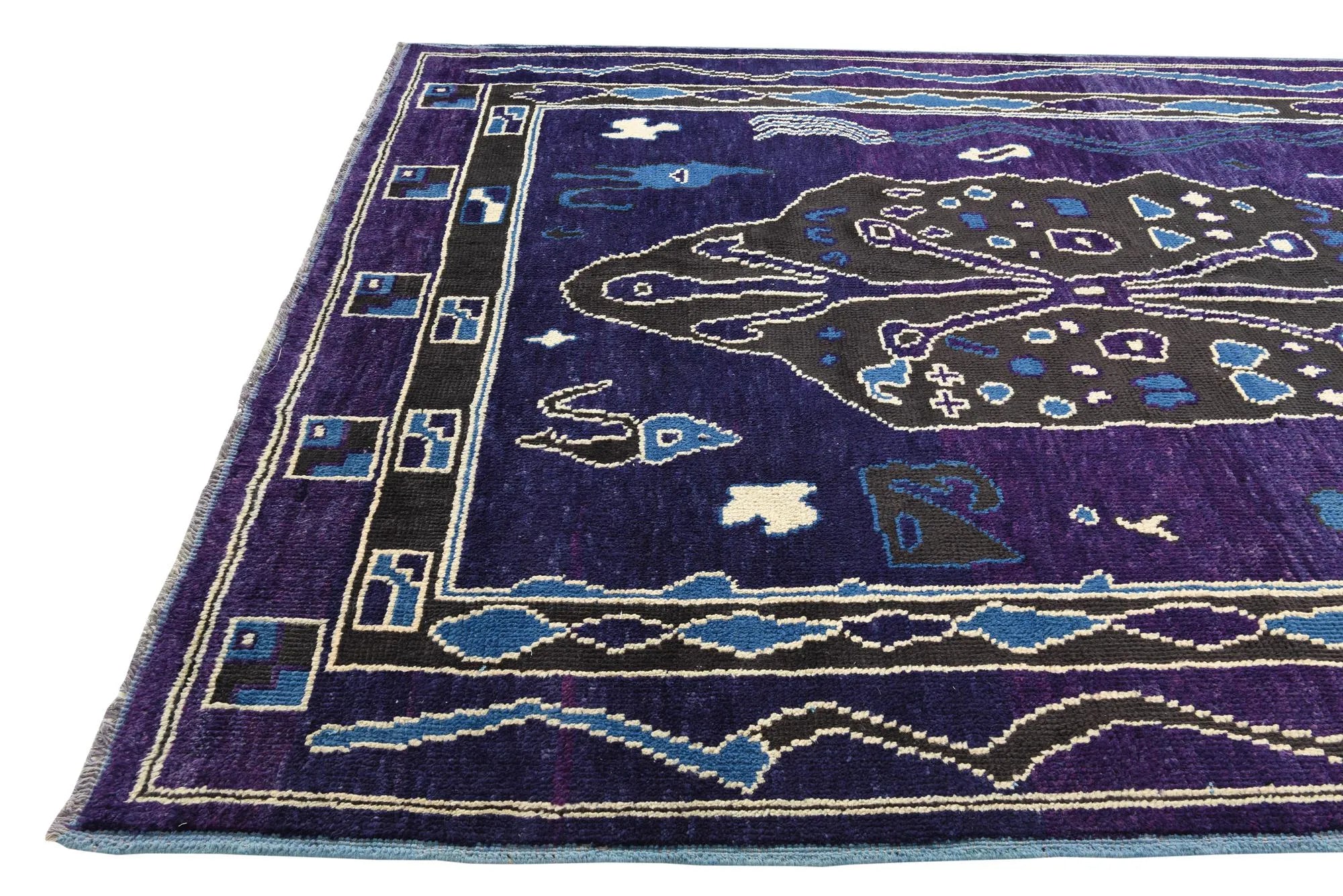 Magnolia Oushak Hand-Knotted Wool Rug
