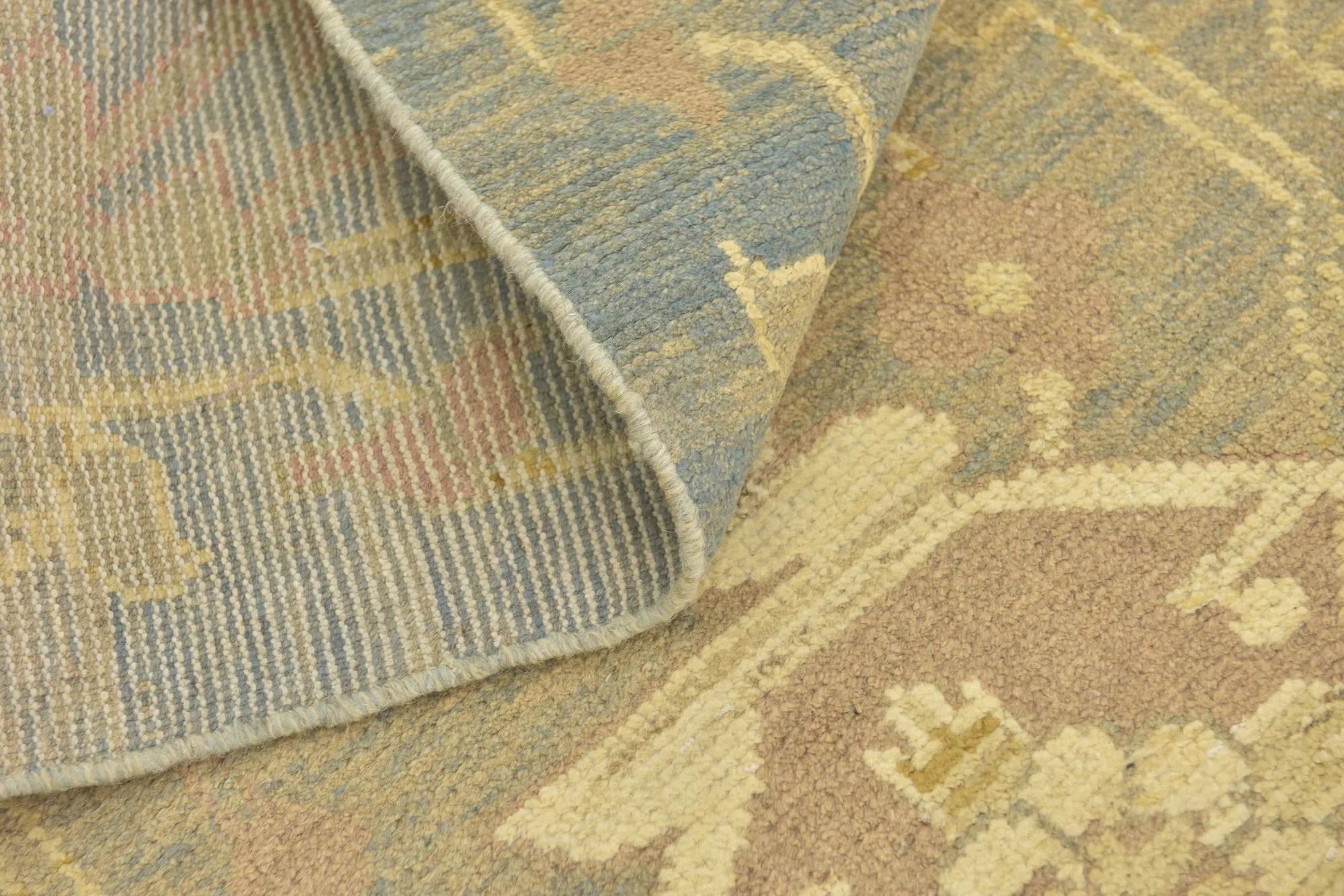 Emilia Oushak Hand-Knotted Wool Rug