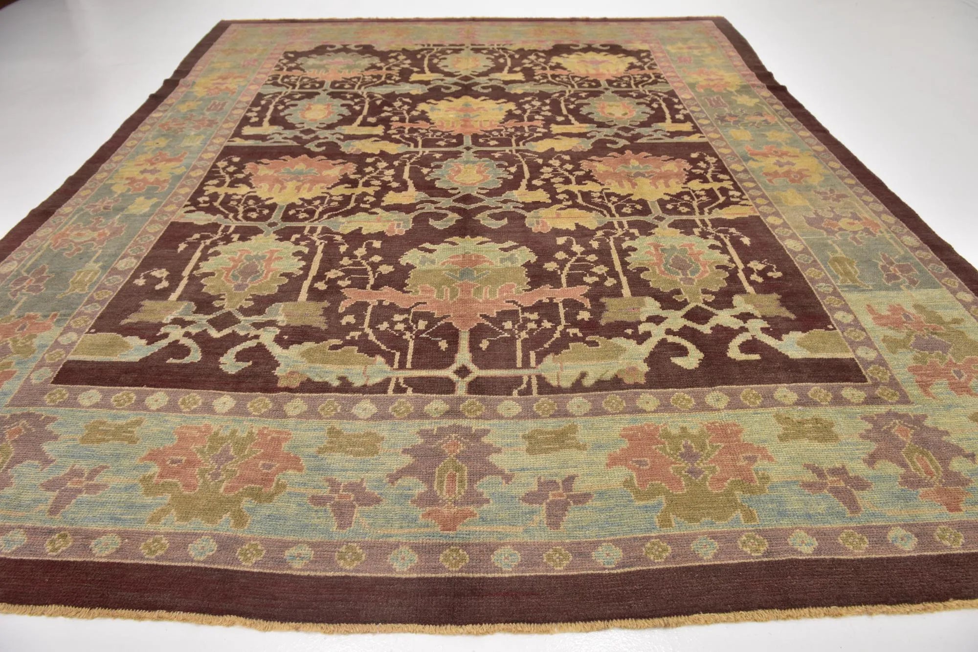 Juliette Oushak Hand-Knotted Wool Rug